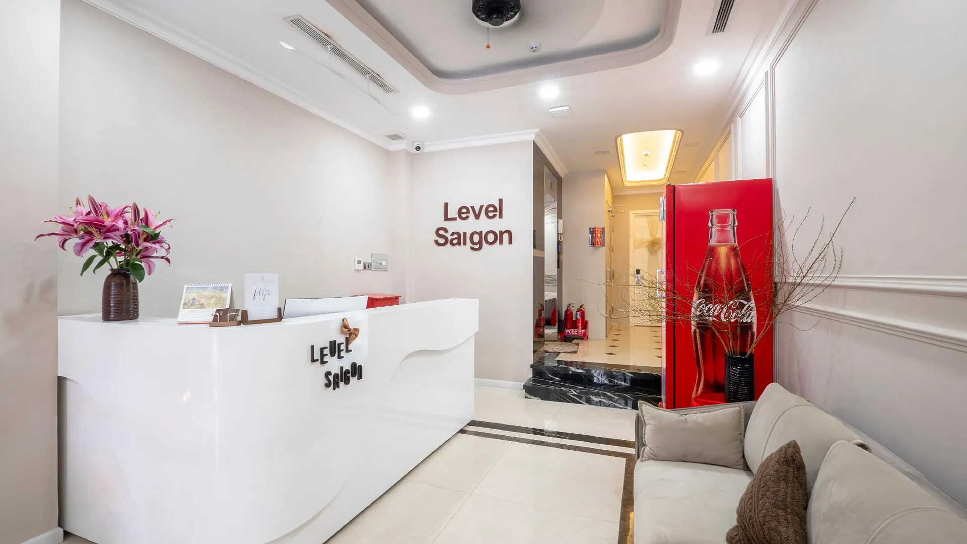 호치민 레벨 사이공 호텔 2성급 호텔 객실