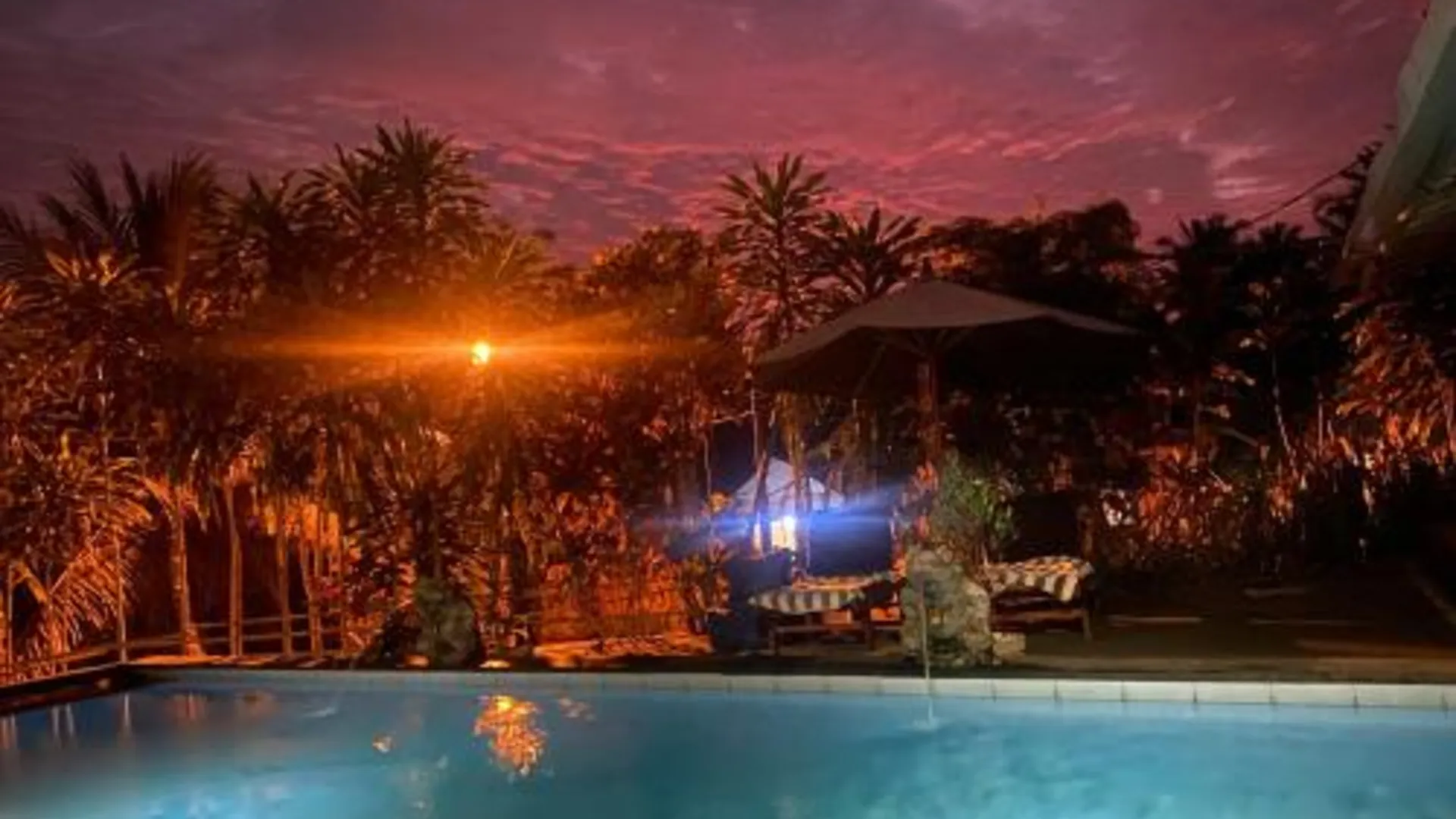 발리 SunWuKong Guest House 5성급 게스트하우스 수영장