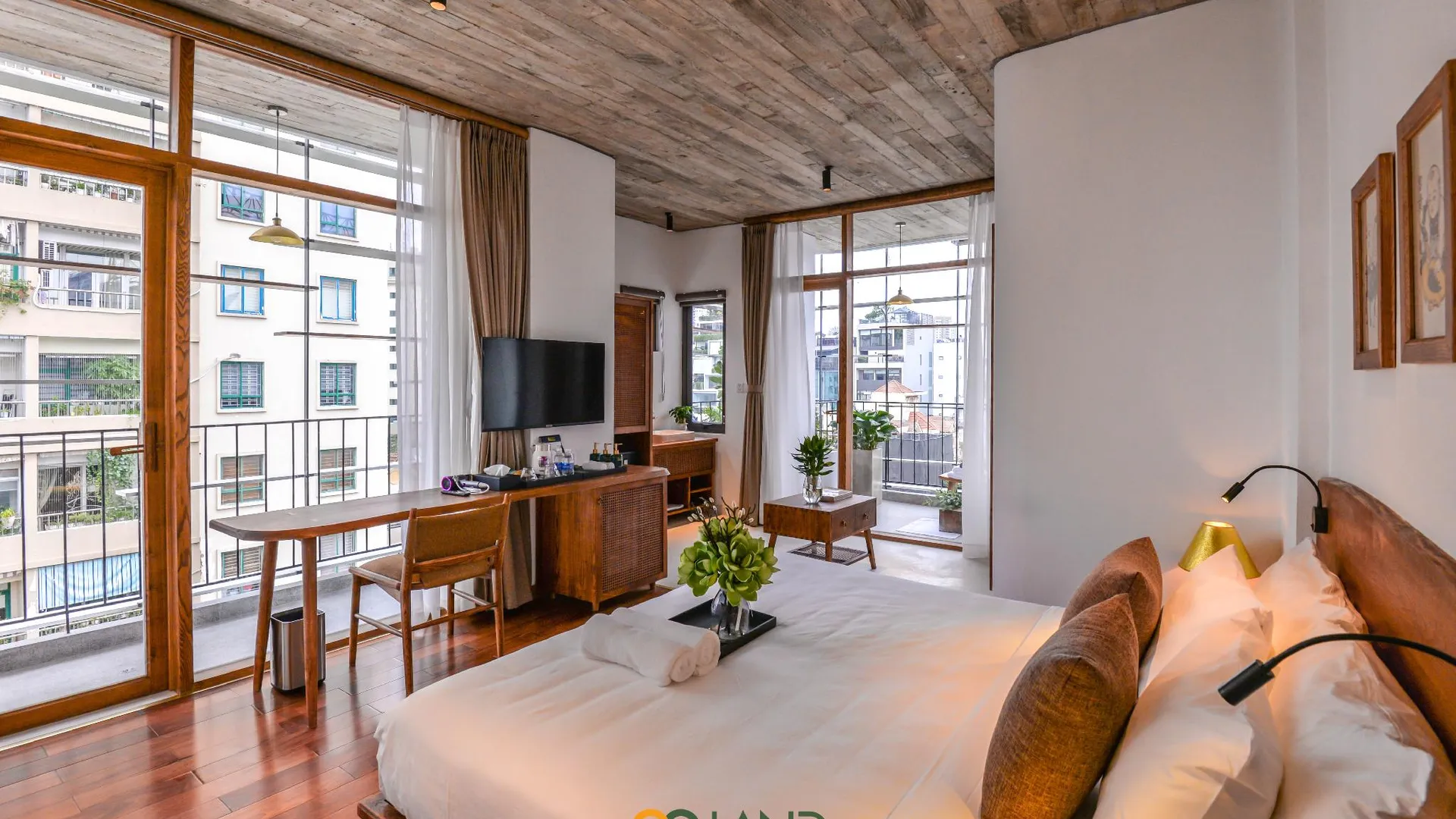 하노이 22랜드 레지던스 호텔 앤 아파트먼트 4성급 호텔 스위트룸