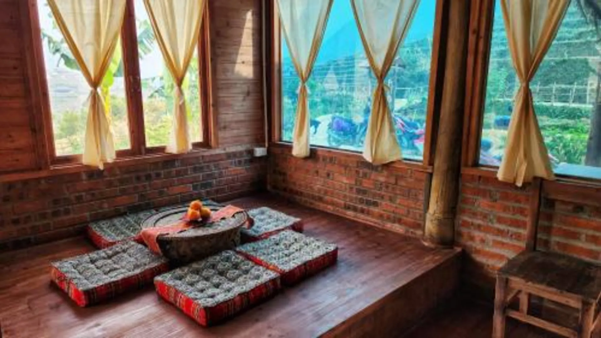 사파 Mai's Cozy House Ta Van - Ricefield View 4성급 게스트하우스 레스토랑