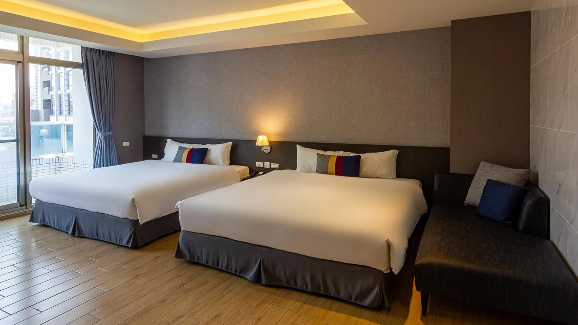 타이베이 체크 인 뉴 타이페이 루저우 3성급 호텔 객실