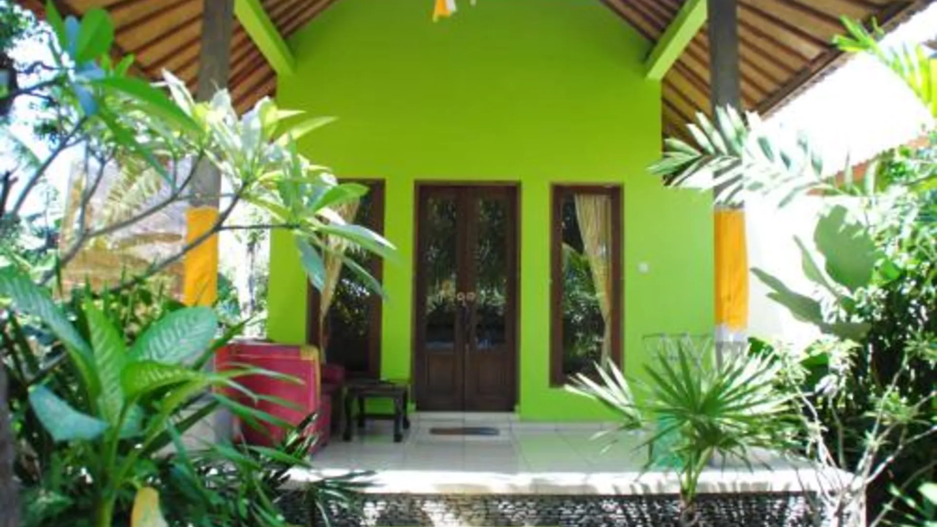 발리 Kubu Sari Guest House 2성급 호텔 로비