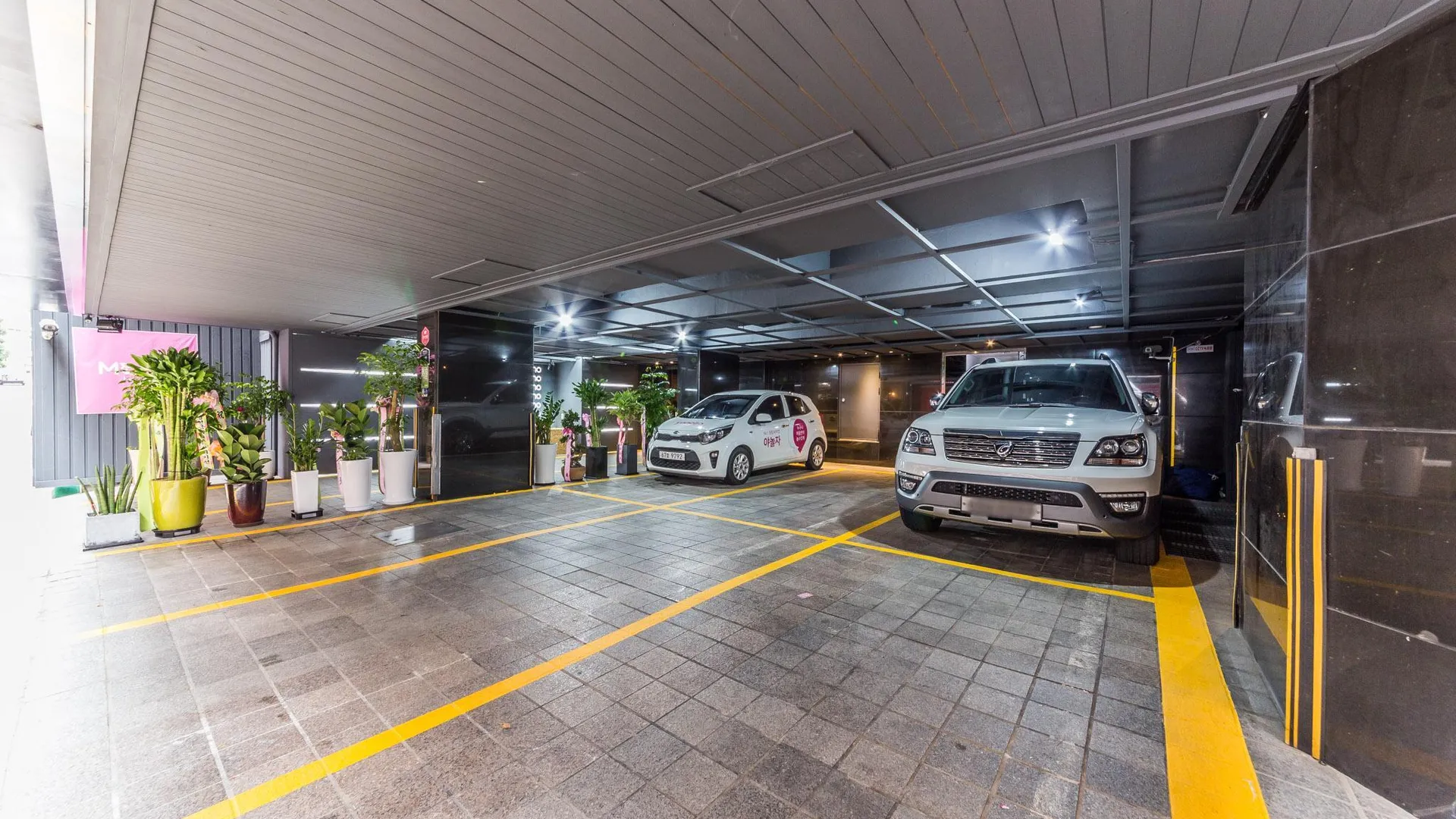 서울 신촌 모모 호텔 전망