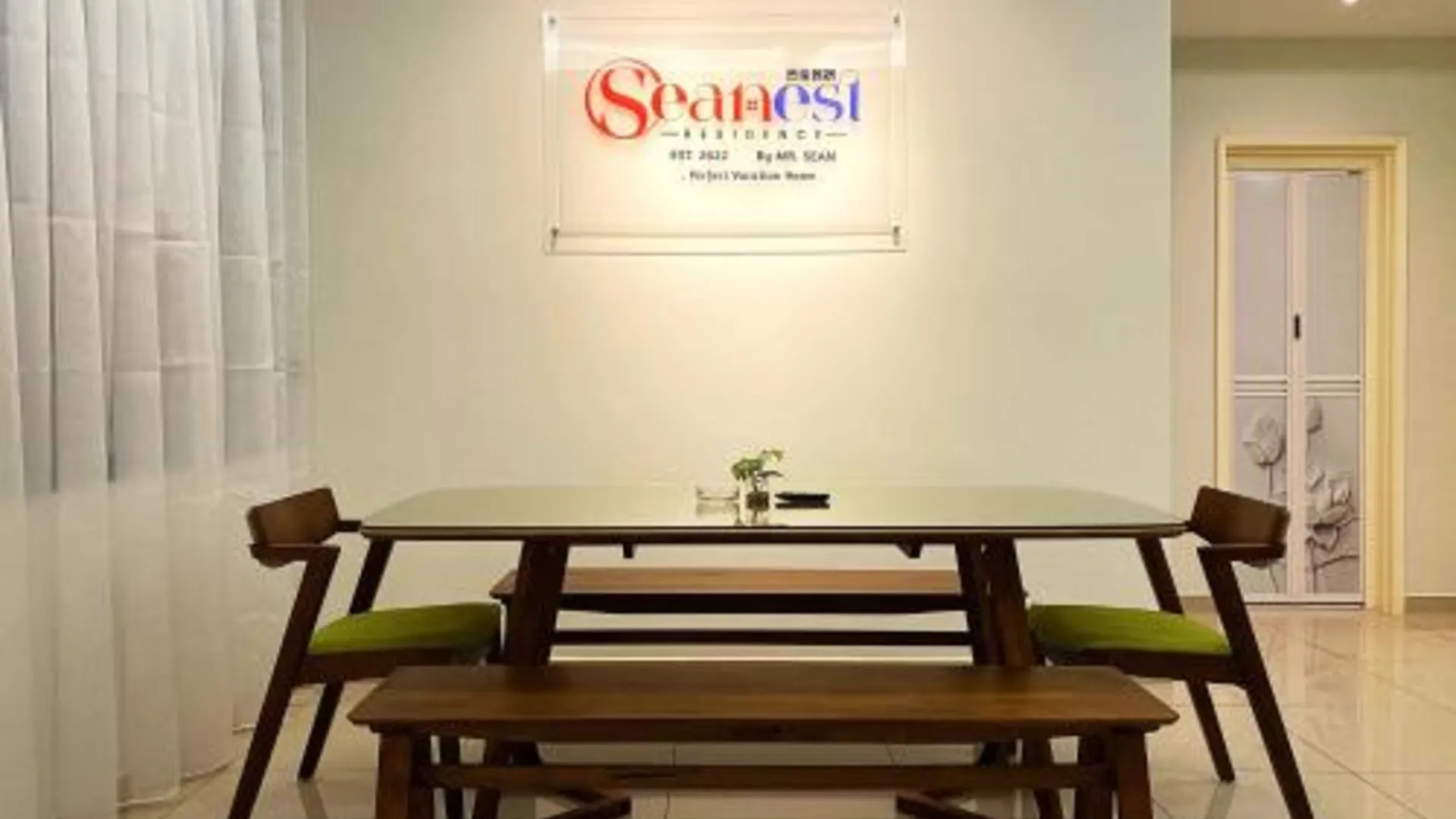 말라카 멜라카 라야의 아파트먼트 (117m², 침실 3개, 프라이빗 욕실 2개) 4성급 게스트하우스 전망