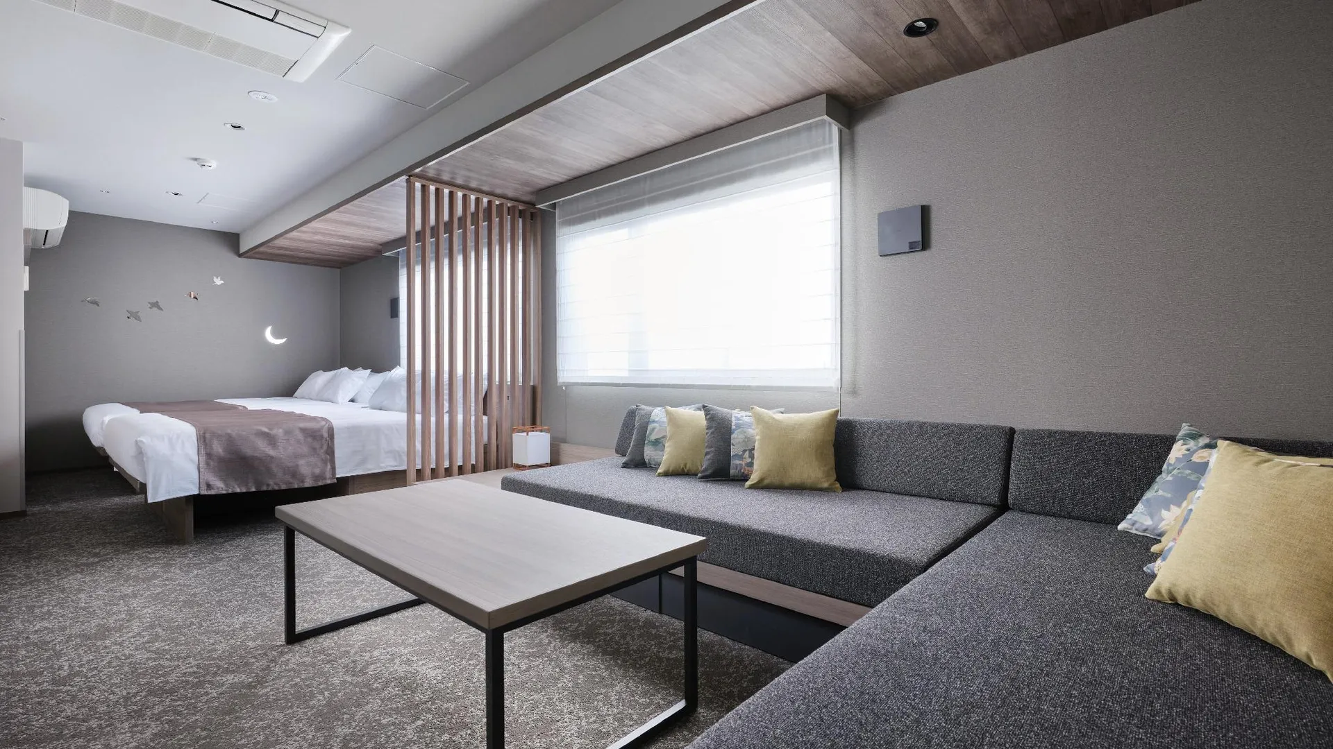 교토 먼데이 아파트 프리미엄 교토 스테이션 카모가와 4성급 호텔 스위트룸