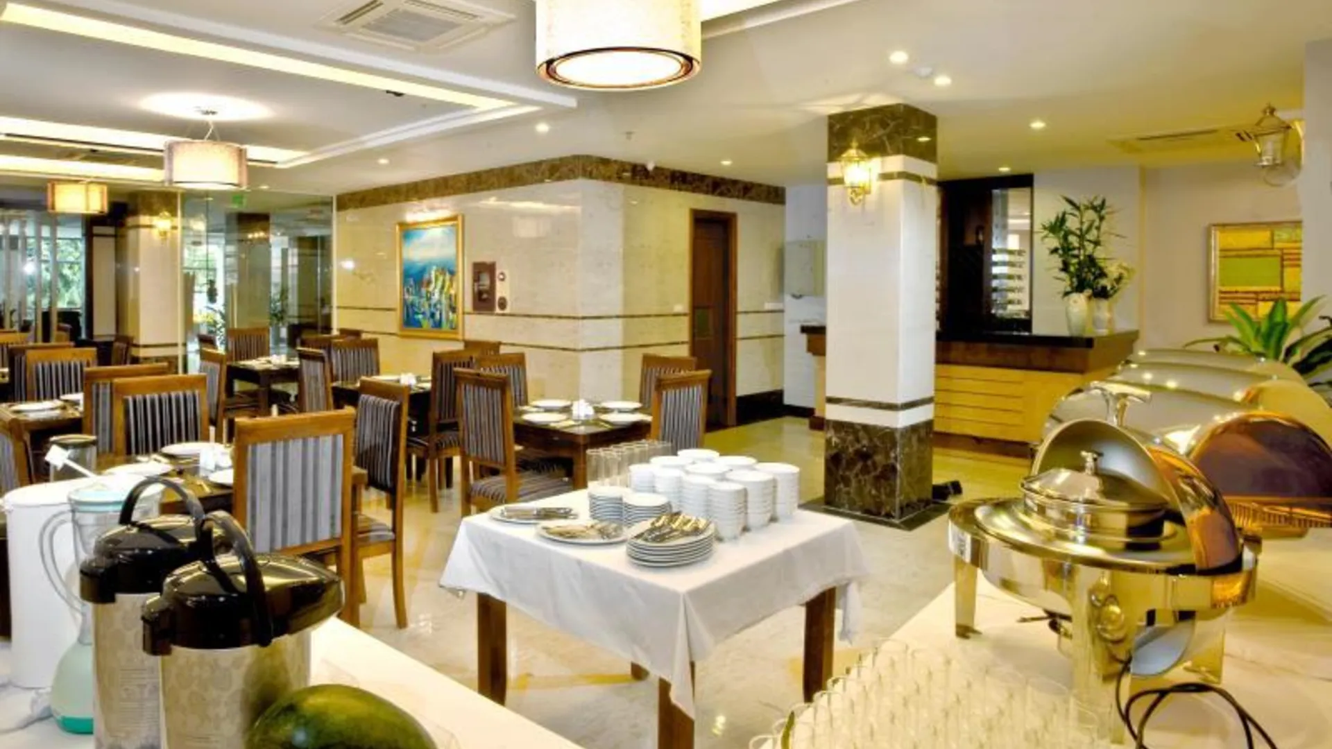 하노이 하노이 갈런트 호텔  3성급 호텔 로비