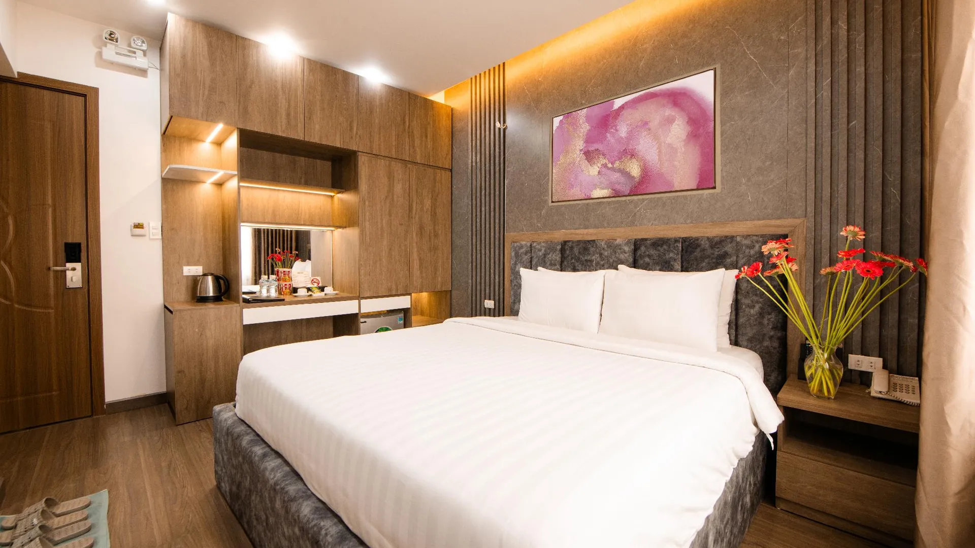 하노이 사오 방 호텔 3성급 호텔 객실