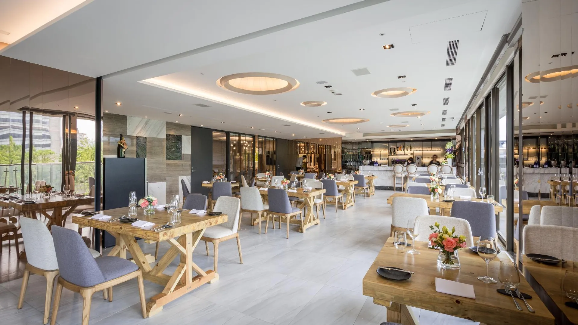 타이베이 그린 월드 난강 4성급 호텔 전망