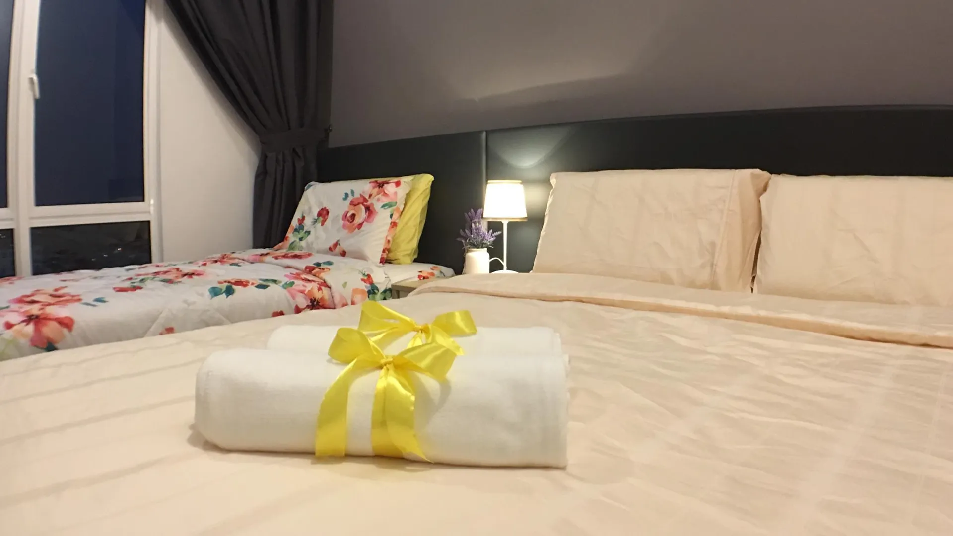 이포 캄풍 쿠차이의 아파트먼트 (85m², 침실 3개, 프라이빗 욕실 2개) 3성급 싱글룸 스위트룸