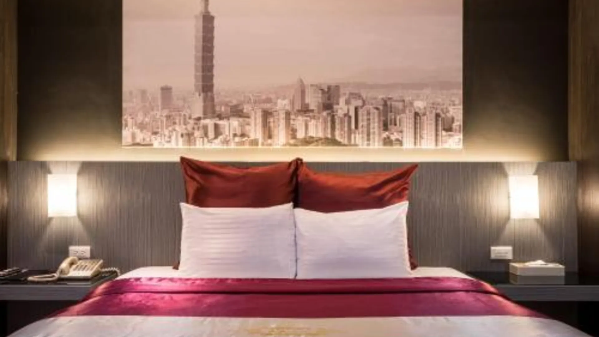 타이베이 칭 칭 모텔 호텔 객실