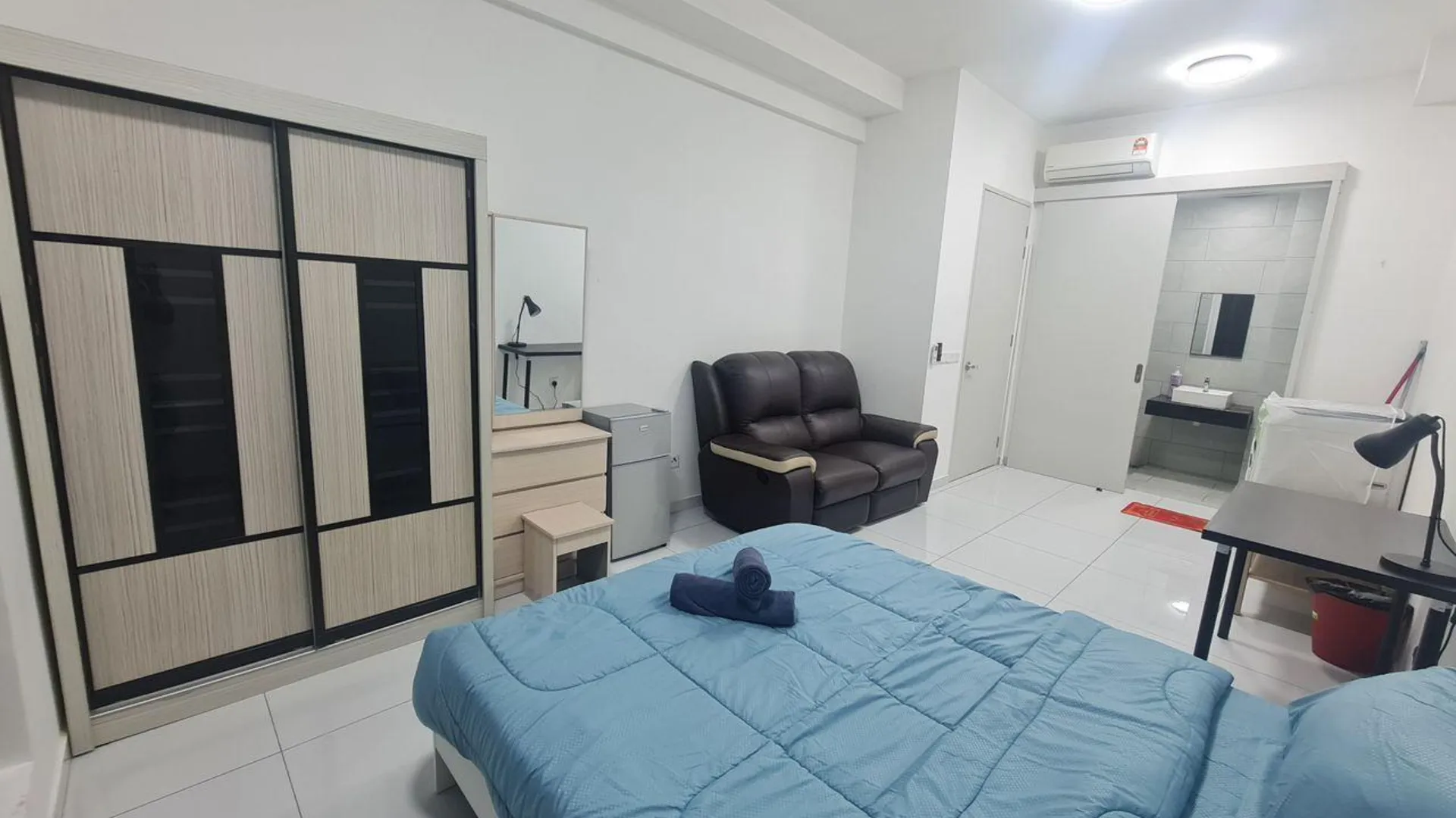 조호바루 / 조호르바루 부킷 인다의 아파트먼트 (m², 침실 1개, 프라이빗 욕실 1개) 2성급 싱글룸 객실