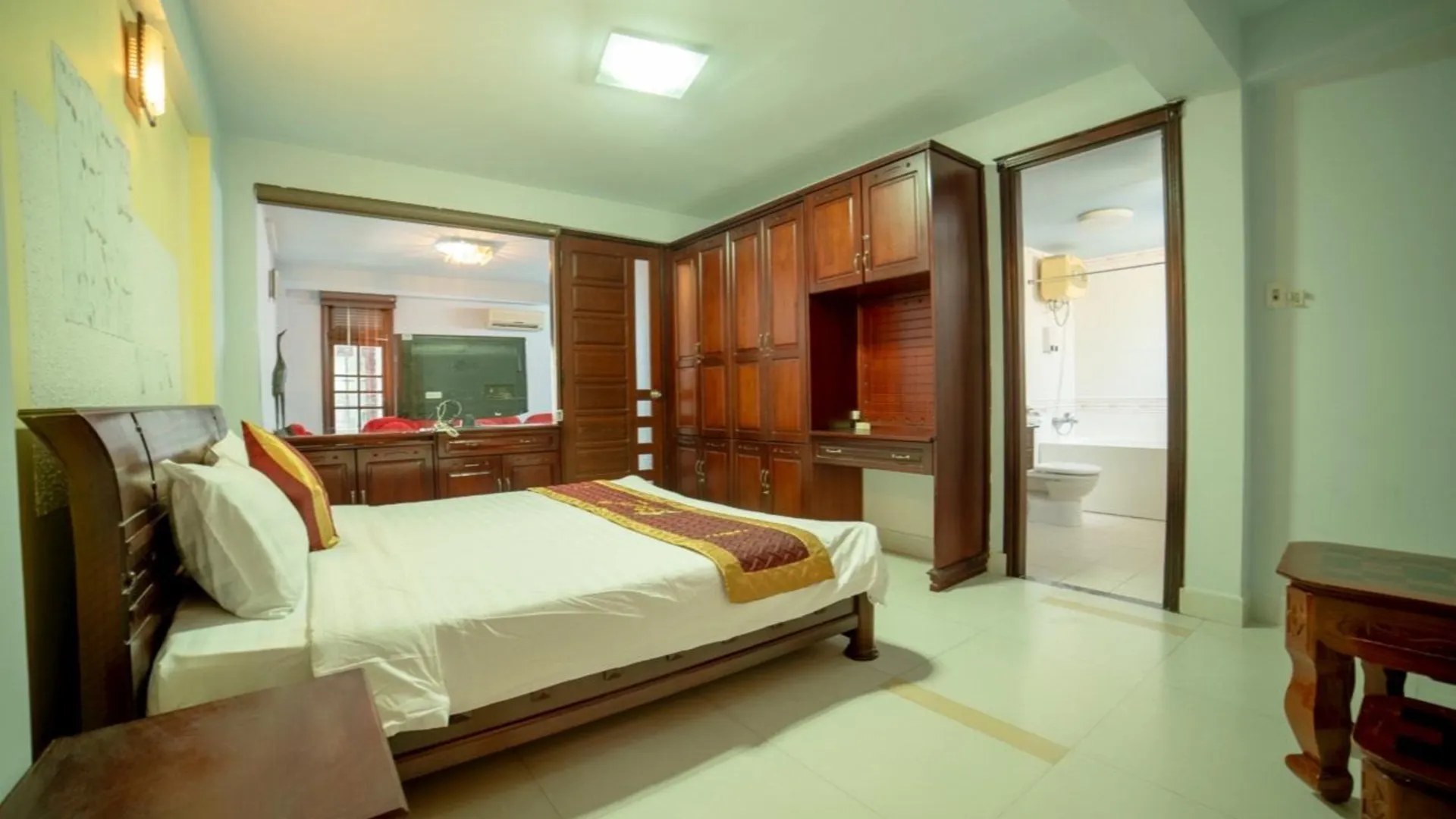 다낭 푸옥미의 프라이빗 하우스 (400m², 침실 1개, 프라이빗 욕실 1개) 4성급 싱글룸 부대시설