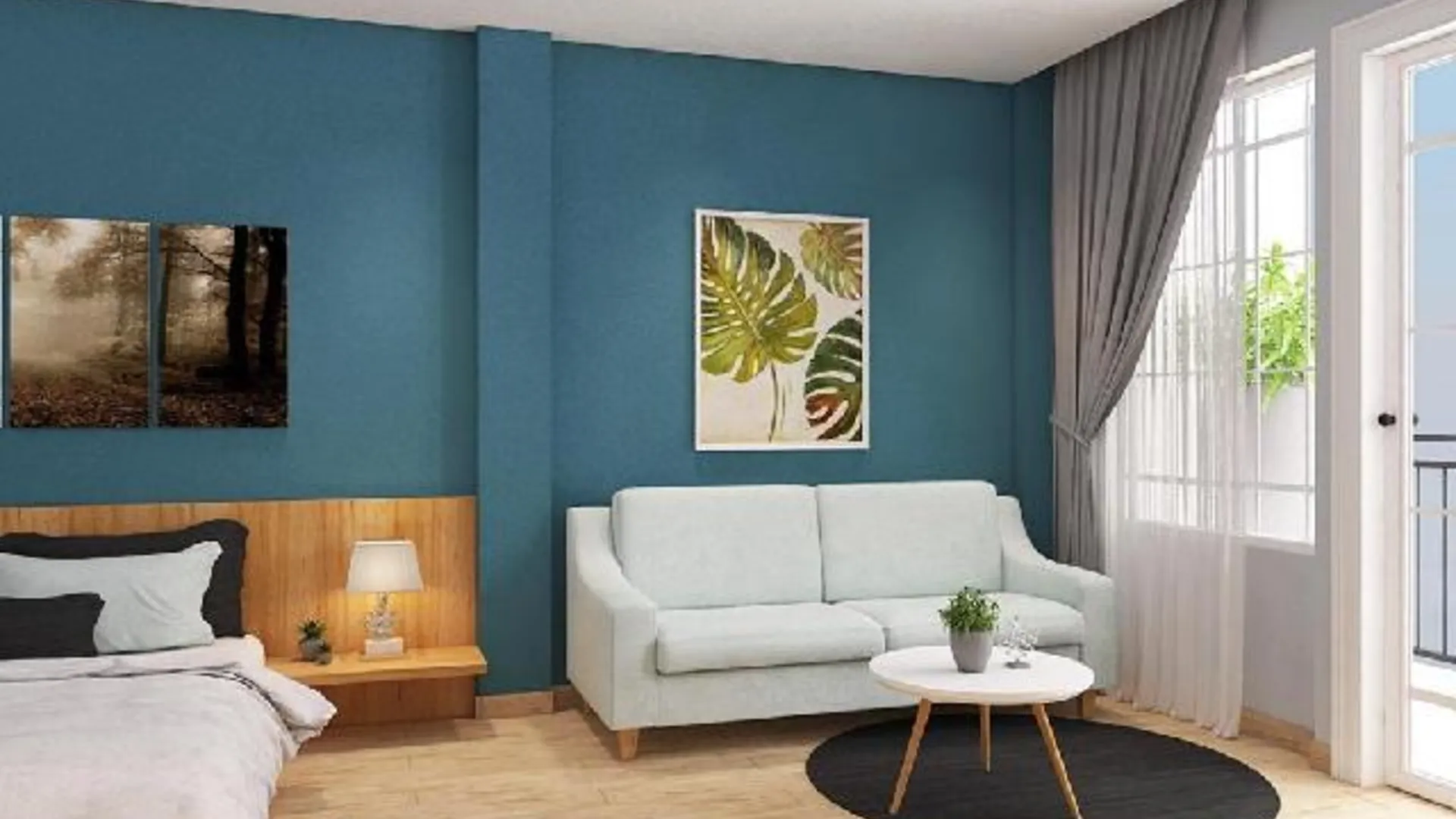 호치민 MK 스튜디오 3성급 게스트하우스 객실