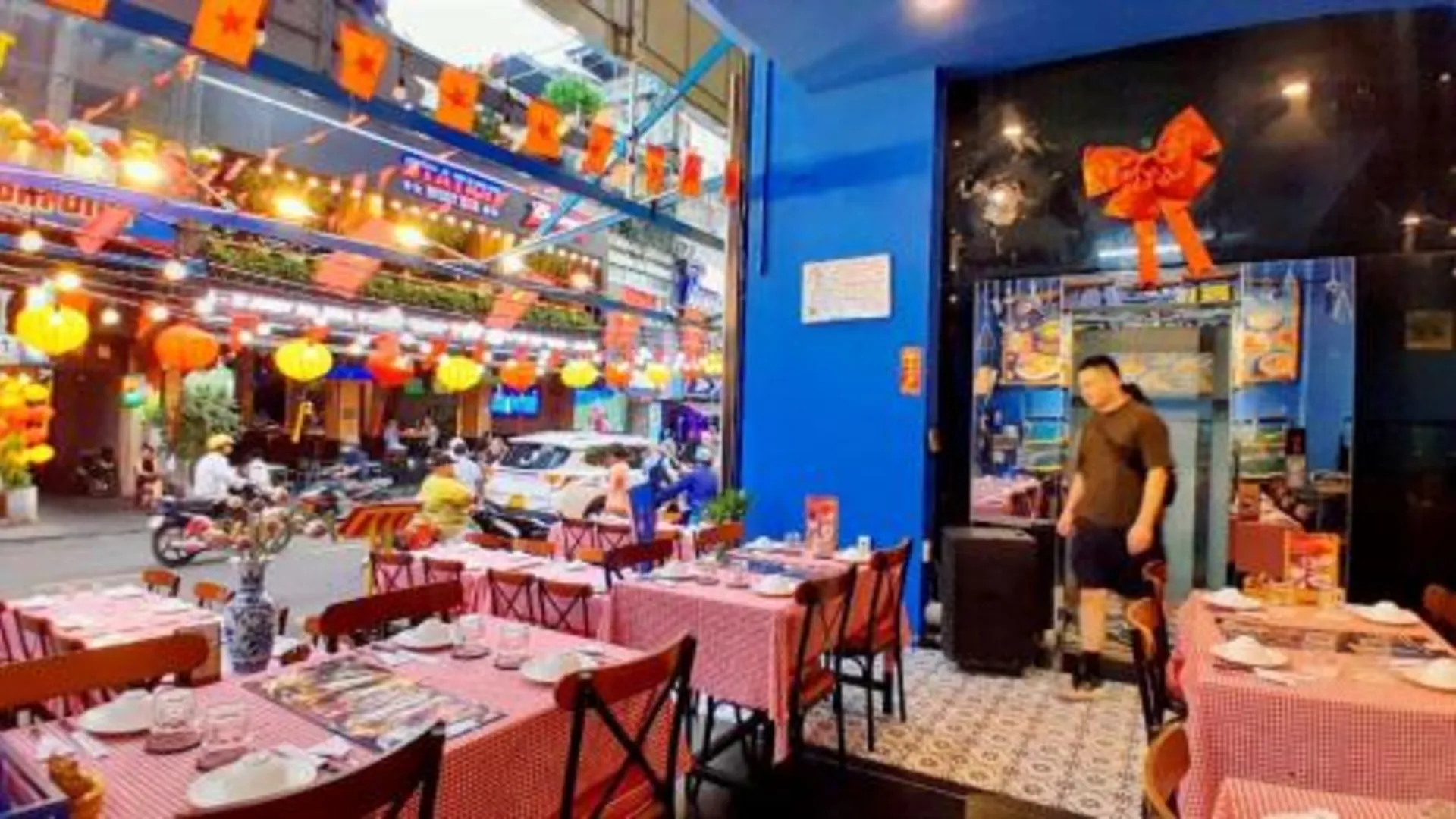 호치민 더 라이스 호텔 지오 비엔 룽 누이 180-190 부이 비엔 3성급 호텔 전망