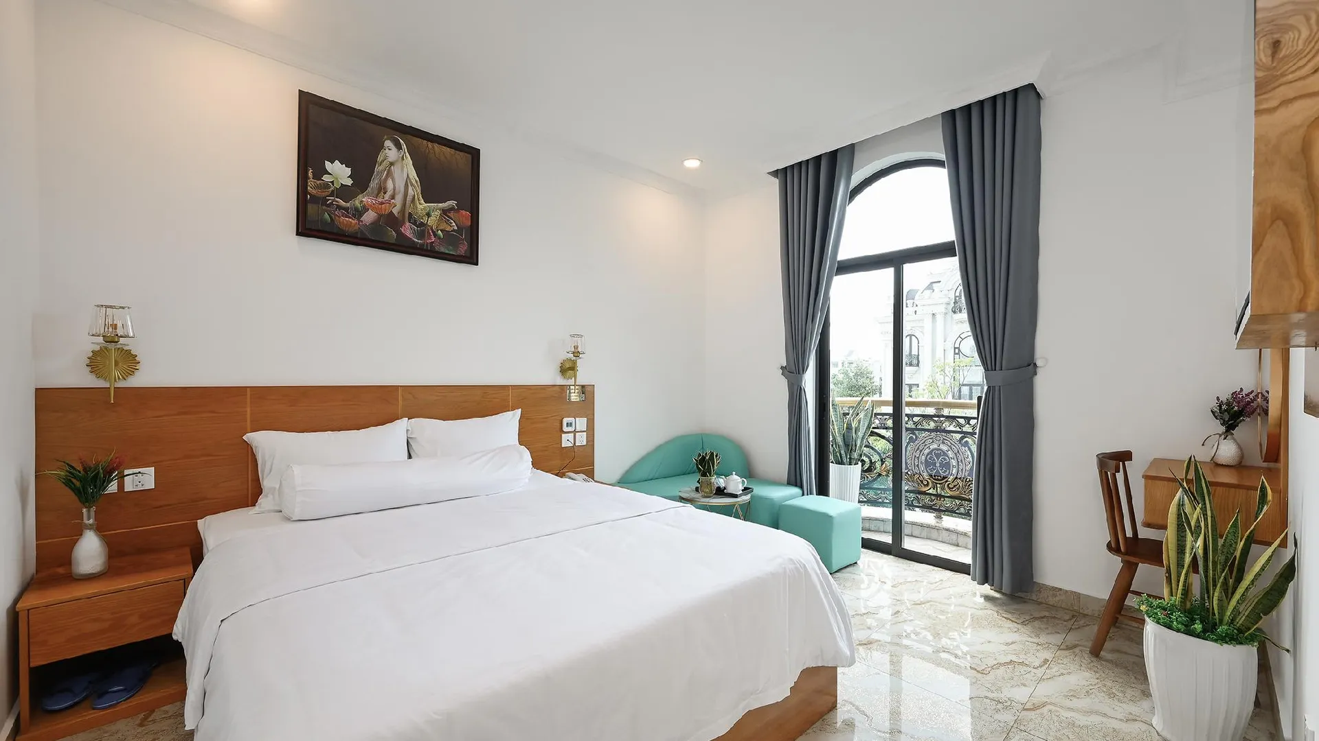 호치민 리리 럭셔리 호텔 4성급 호텔 스위트룸