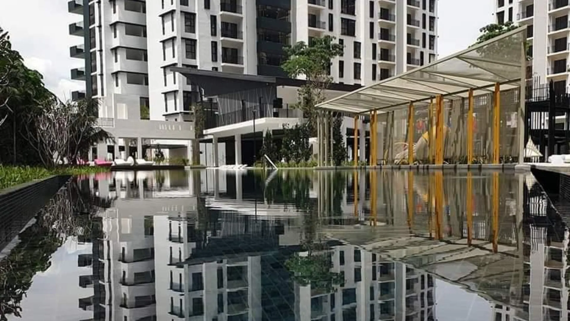 이포 탐분의 아파트먼트 (90m², 침실 3개, 프라이빗 욕실 2개) 4성급 싱글룸 로비