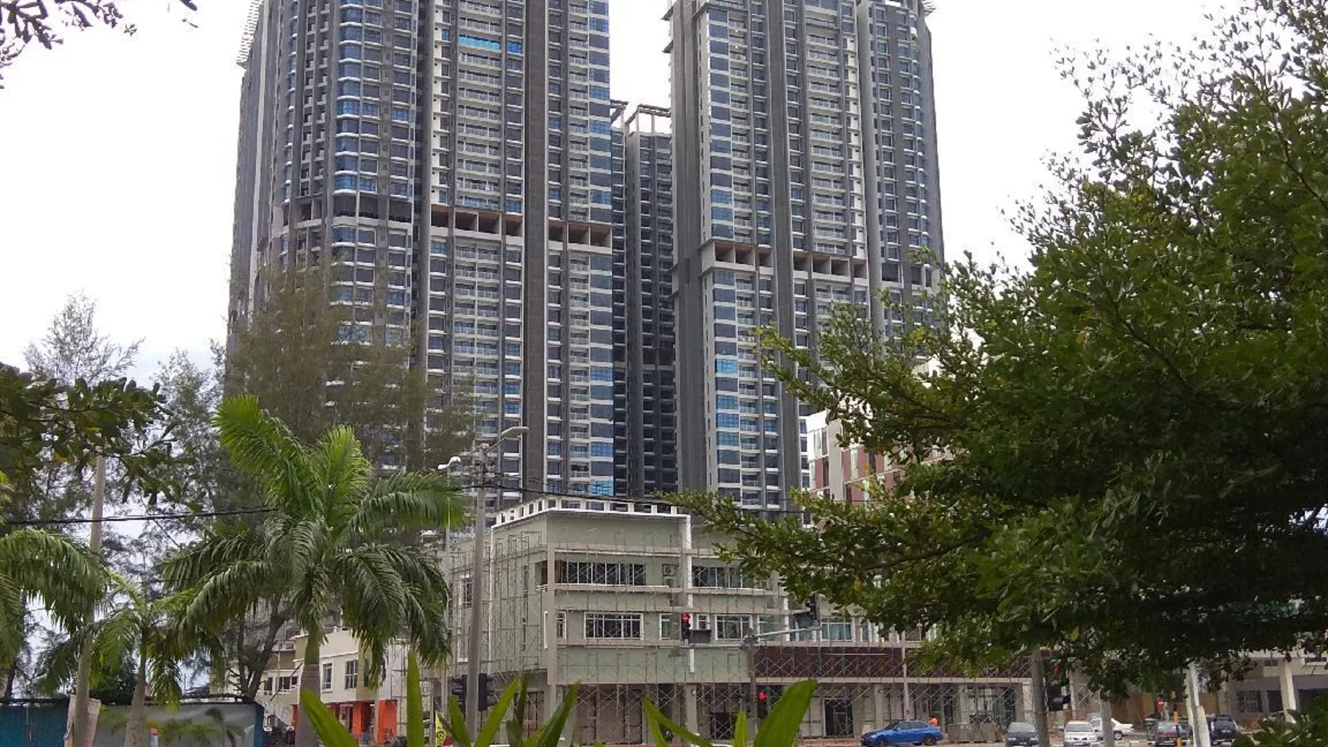 말라카 말라카 시내의 아파트먼트 (64m², 침실 1개, 프라이빗 욕실 1개) 5성급 싱글룸 레스토랑