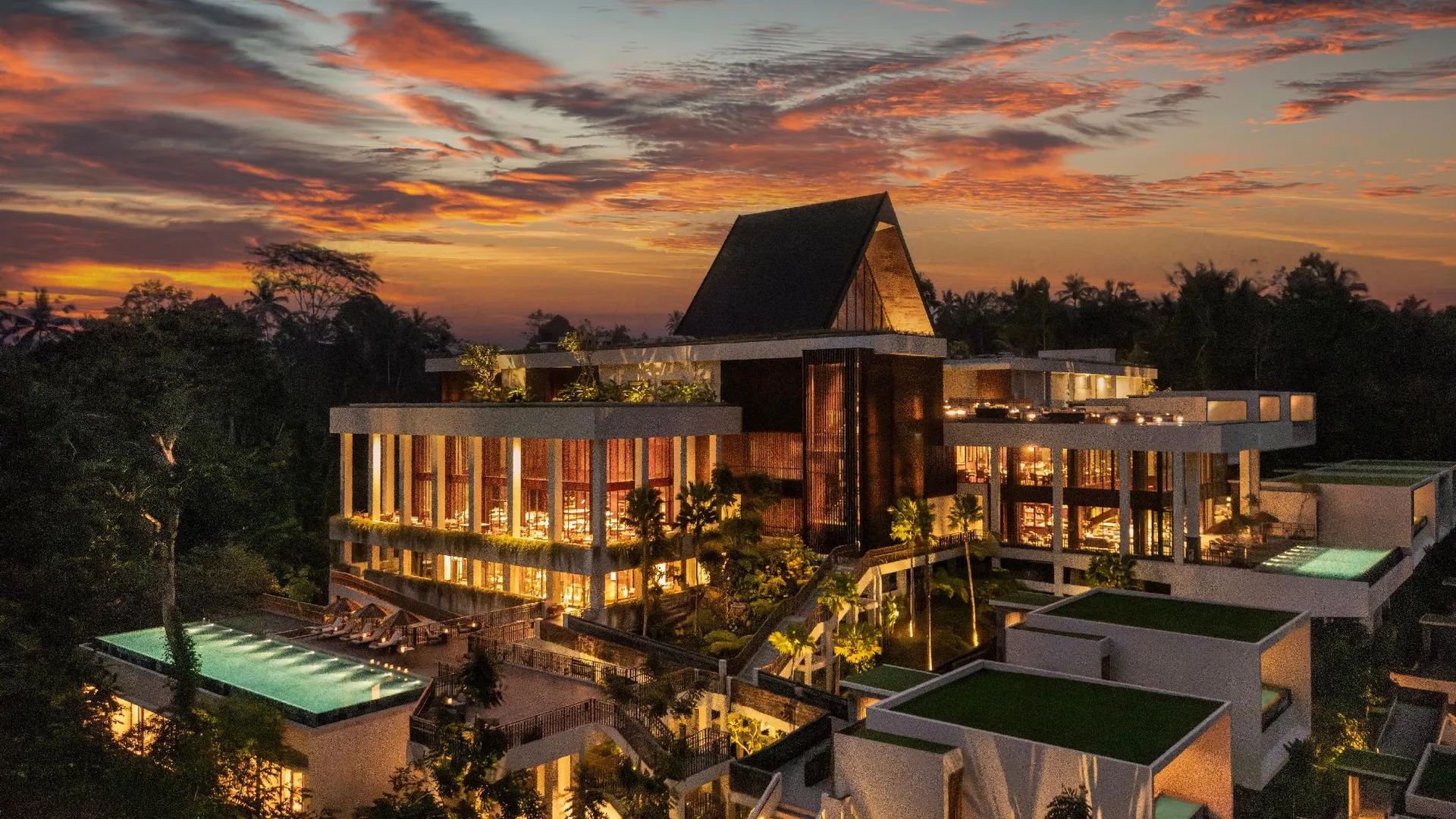 발리 아난타라 우붓 발리 리조트 5성급 호텔 외관