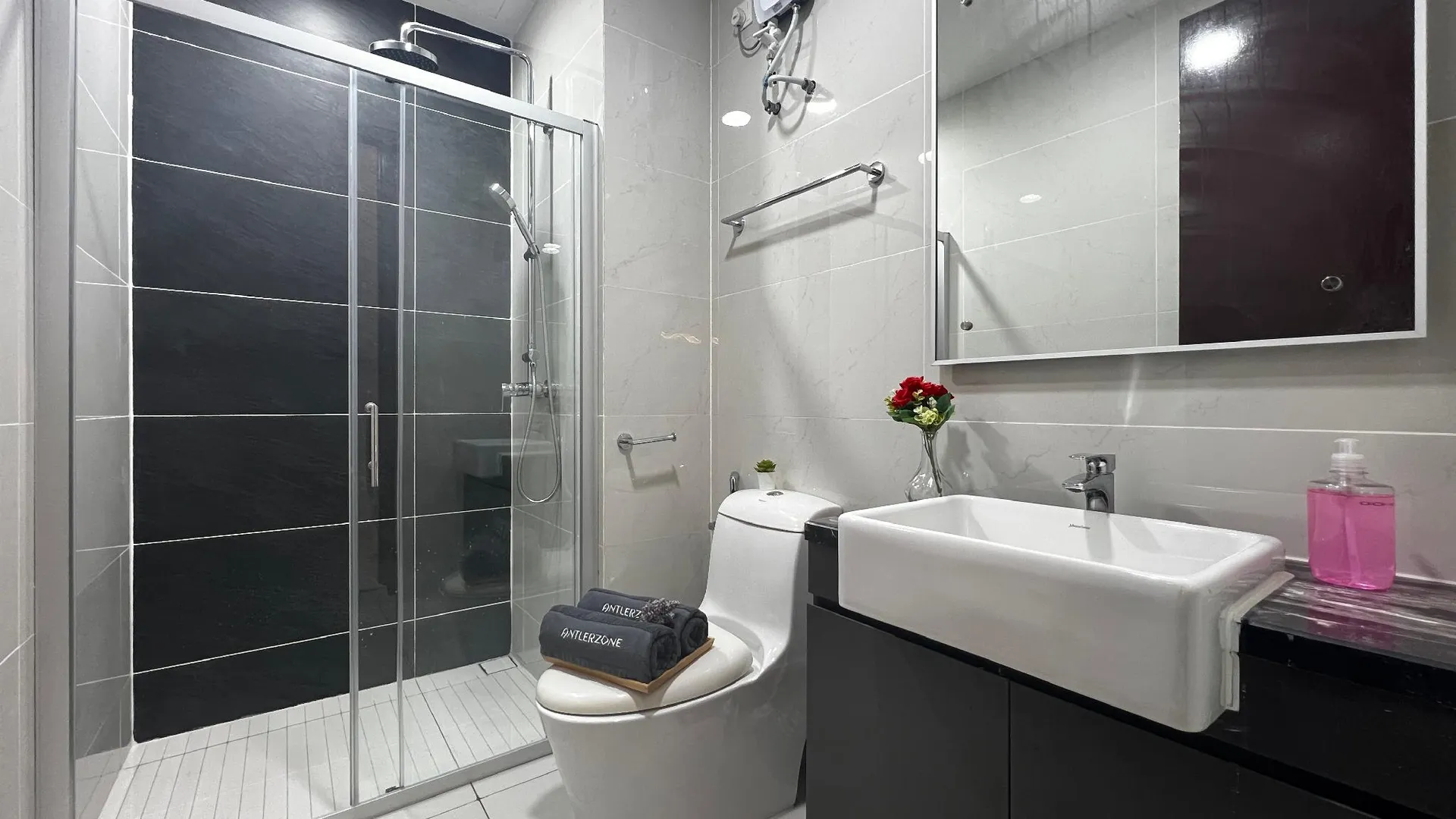 조호바루 / 조호르바루 당가베이의 아파트먼트 (100m², 침실 1개, 프라이빗 욕실 1개) 3성급 싱글룸 객실