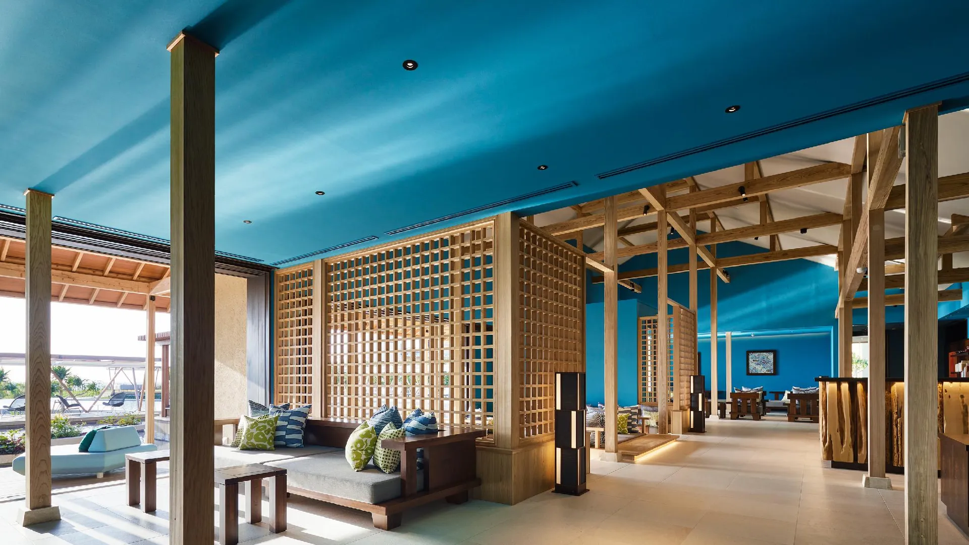 오키나와 본섬 호시노야 오키나와 5성급 호텔 수영장