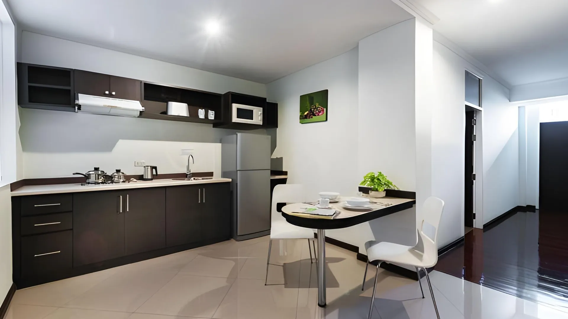 방콕 캐피탈 맨션 3성급 호텔 외관