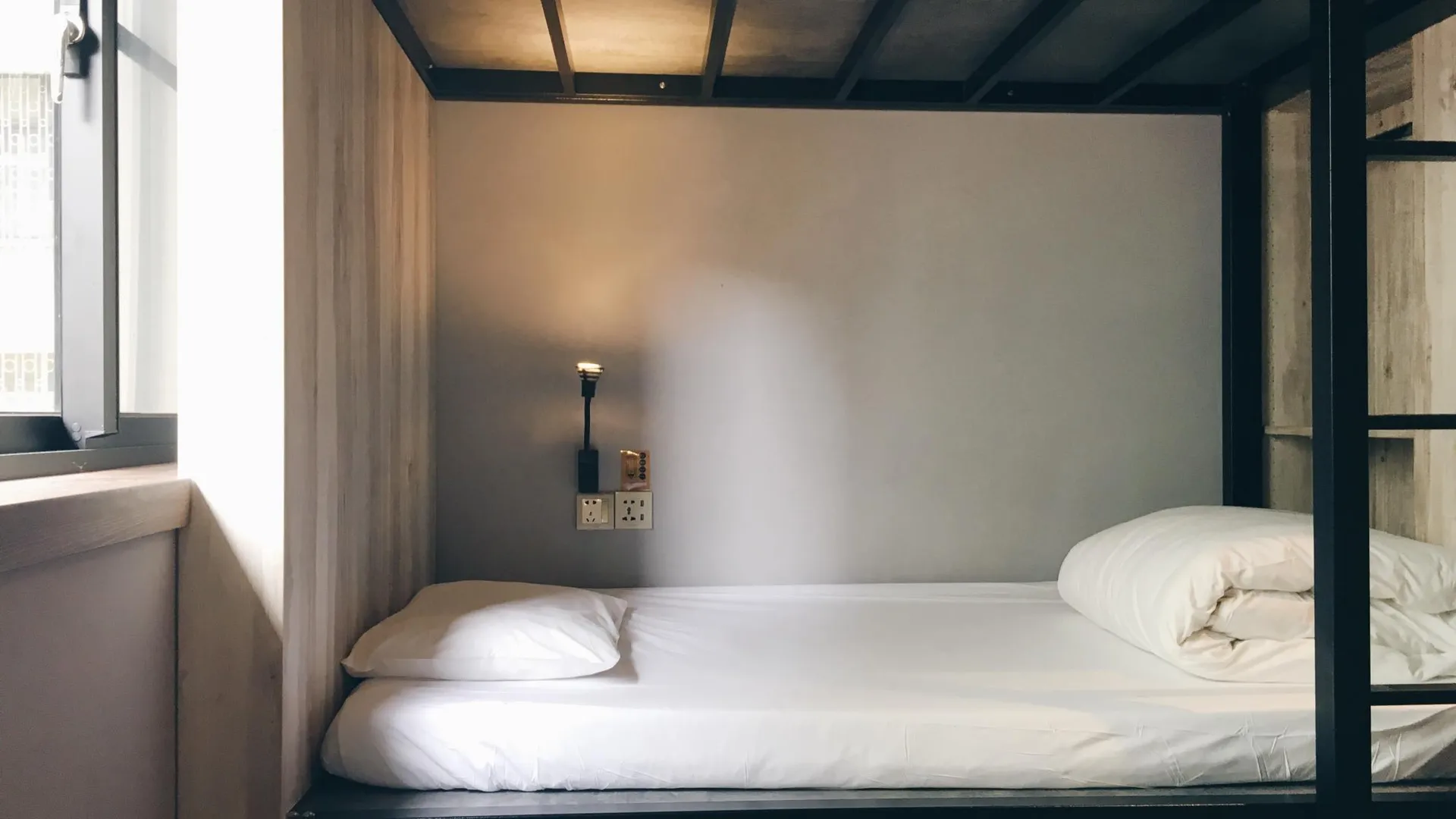 타이베이 럭키 원 호스텔 2성급 호텔 객실