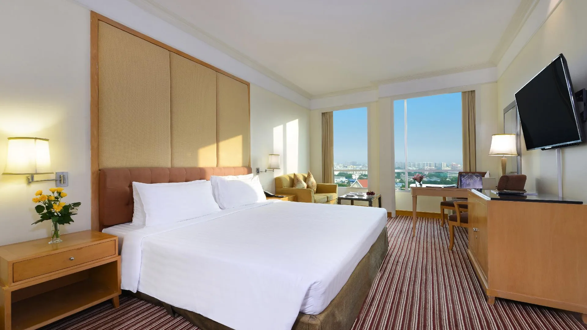 방콕 미라클 그랜드 컨벤션 호텔 5성급 호텔 스위트룸