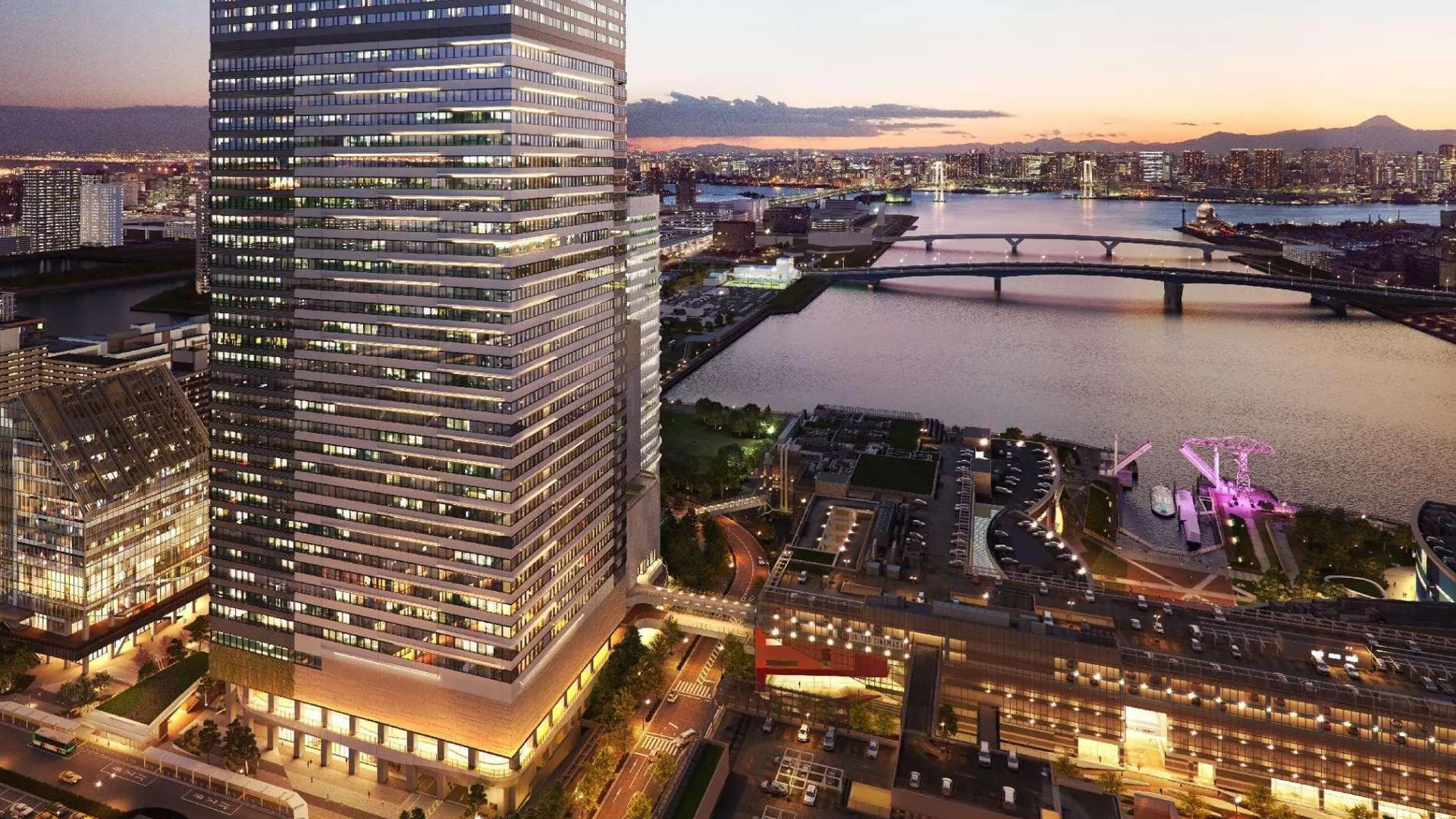 도쿄 / 동경 미츠이 가든 호텔 토요스 프리미어 / 도쿄 5성급 호텔 객실