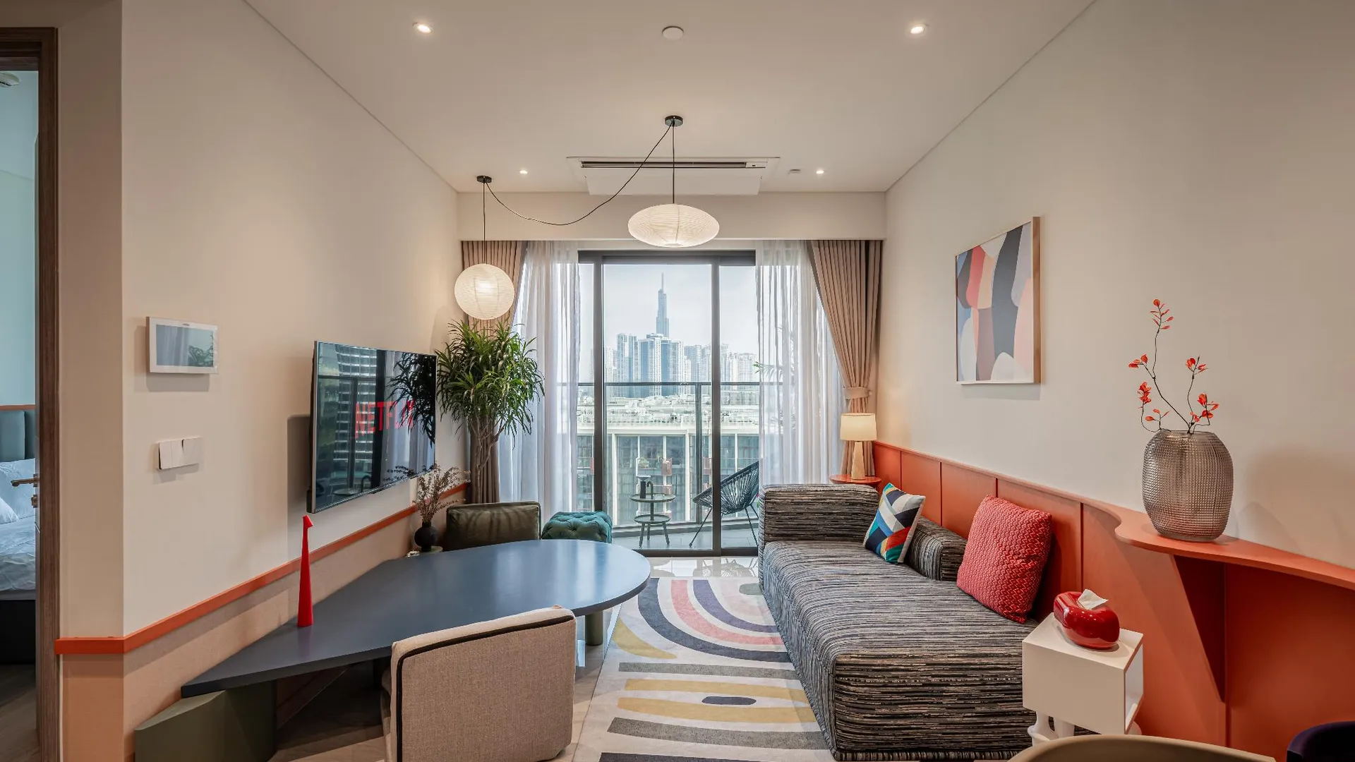 호치민 메트로폴 투티엠 위드 시그니처 컬렉션 바이 V/L 5성급 호텔 전망