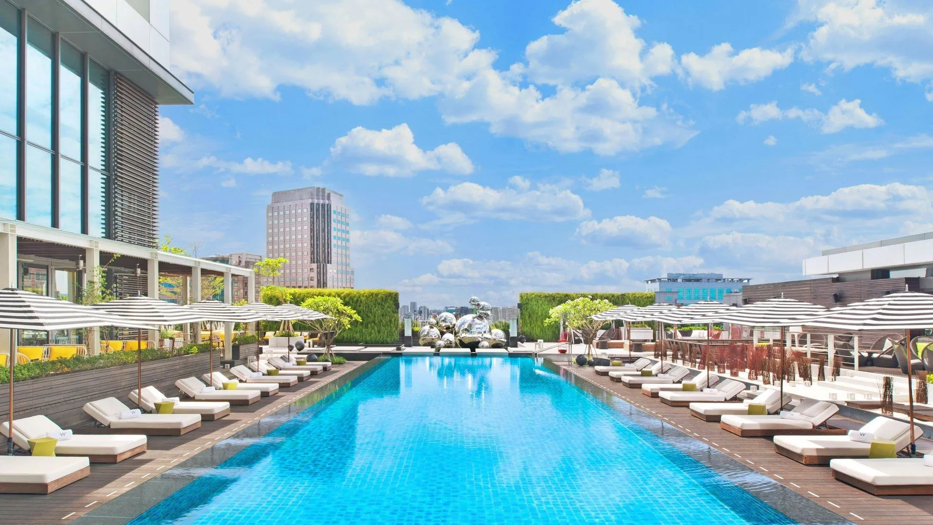 타이베이 W 타이베이 5성급 호텔 레스토랑