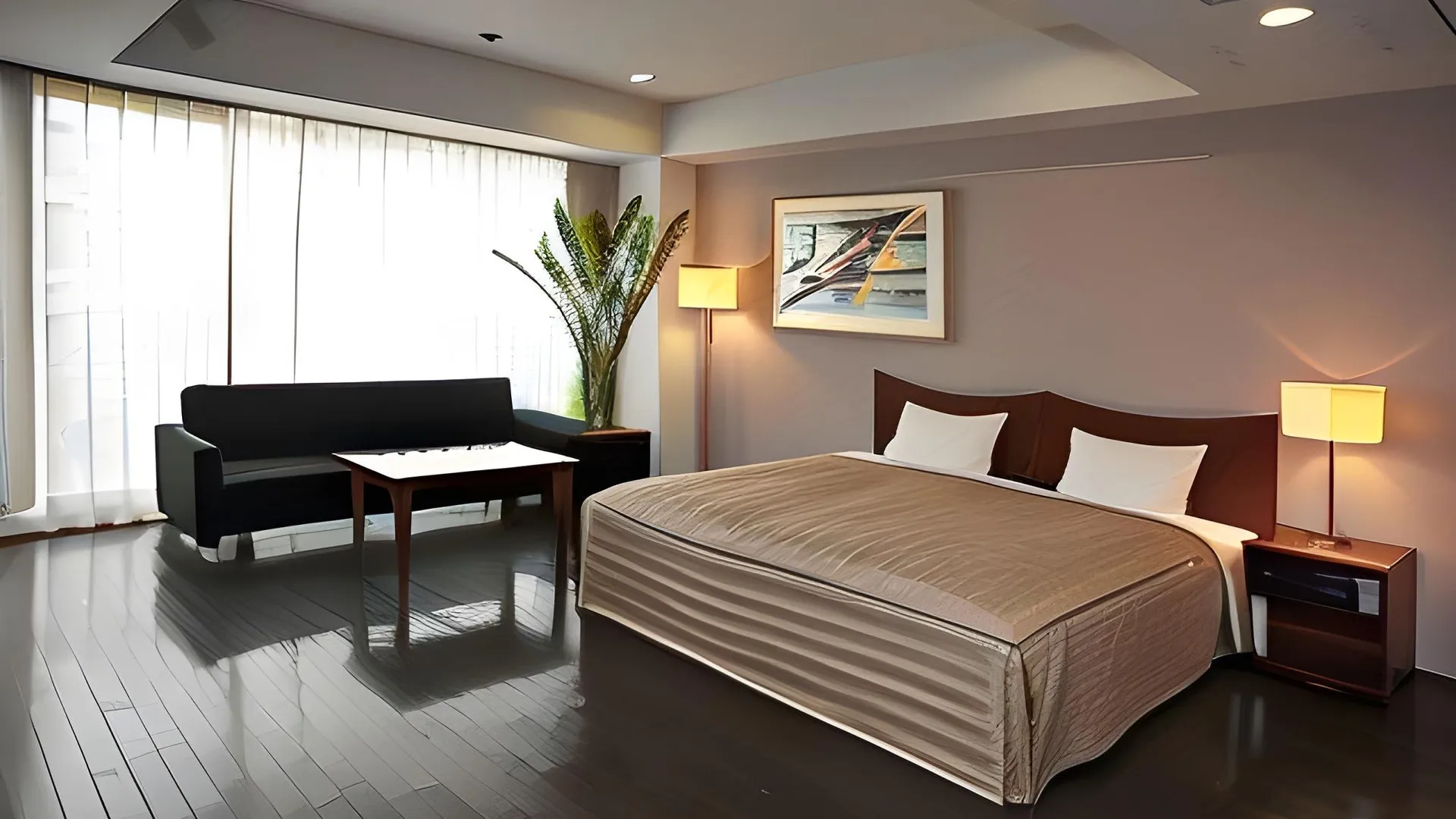 후쿠오카 더 레지덴셜 스위트 후쿠오카 4성급 호텔 전망