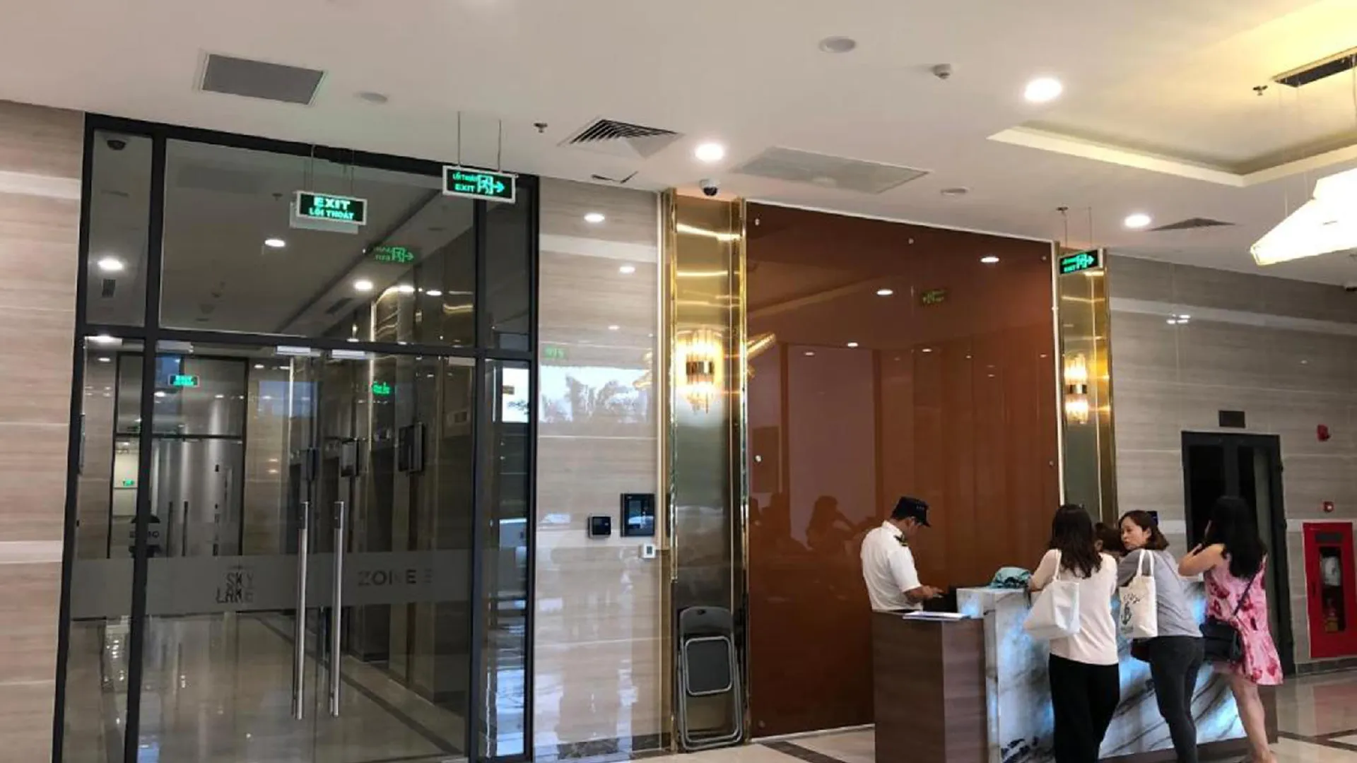 하노이 미딘의 아파트먼트 (72m², 침실 2개, 프라이빗 욕실 2개) 4성급 싱글룸 전망