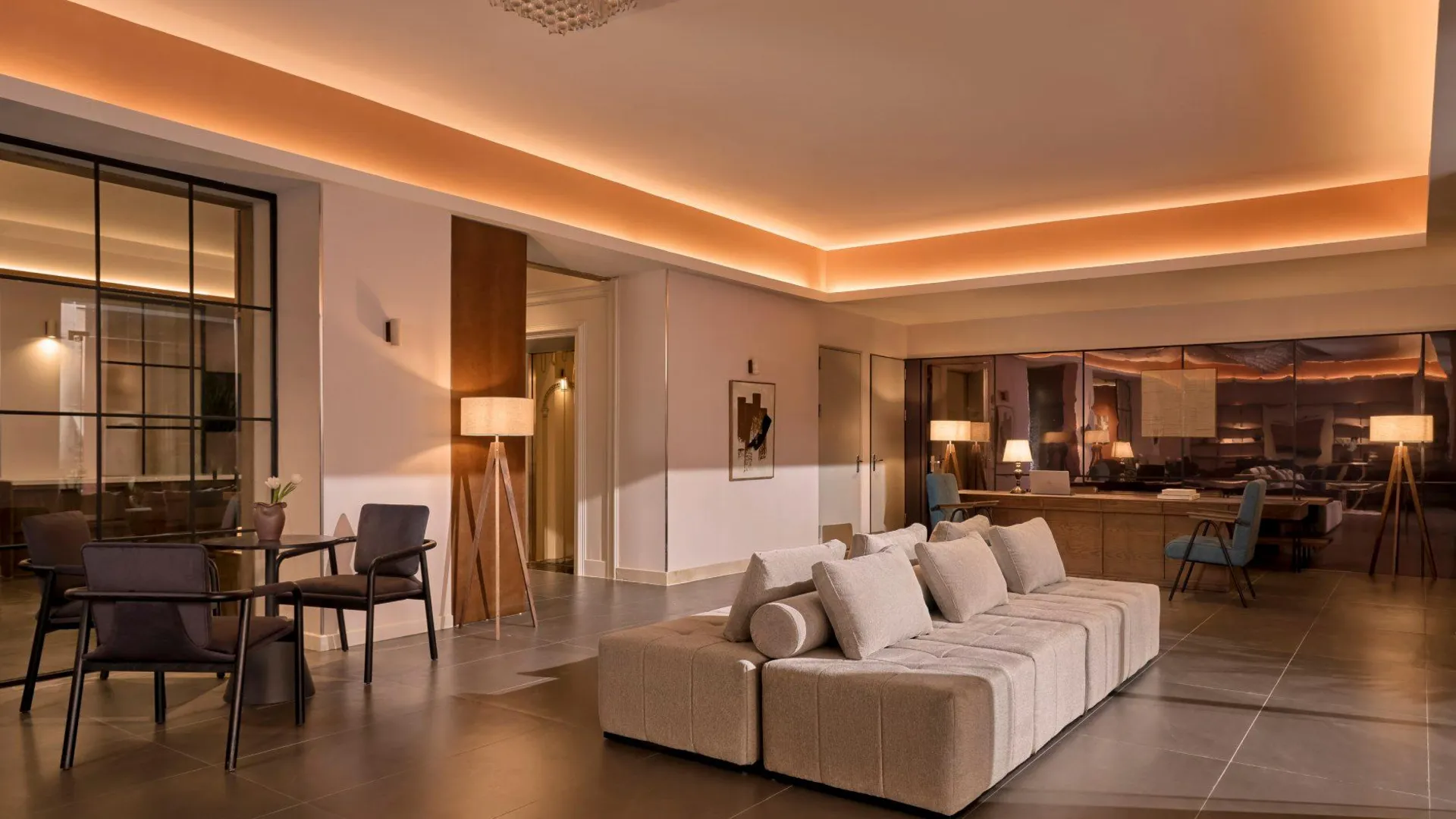 하노이 M 빌리지 호텔 터느엄 4성급 호텔 로비