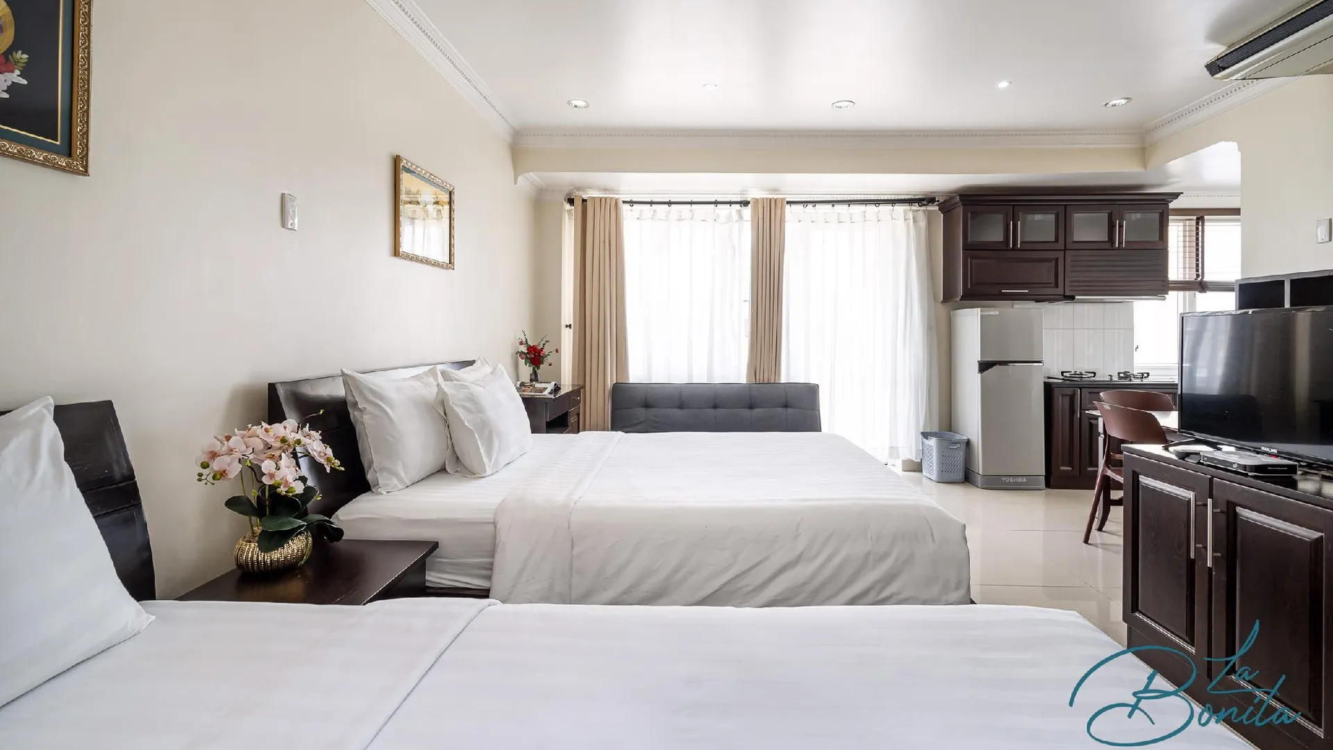 호치민 라 보니타 호텔 앤 아파트먼트 2성급 호텔 전망