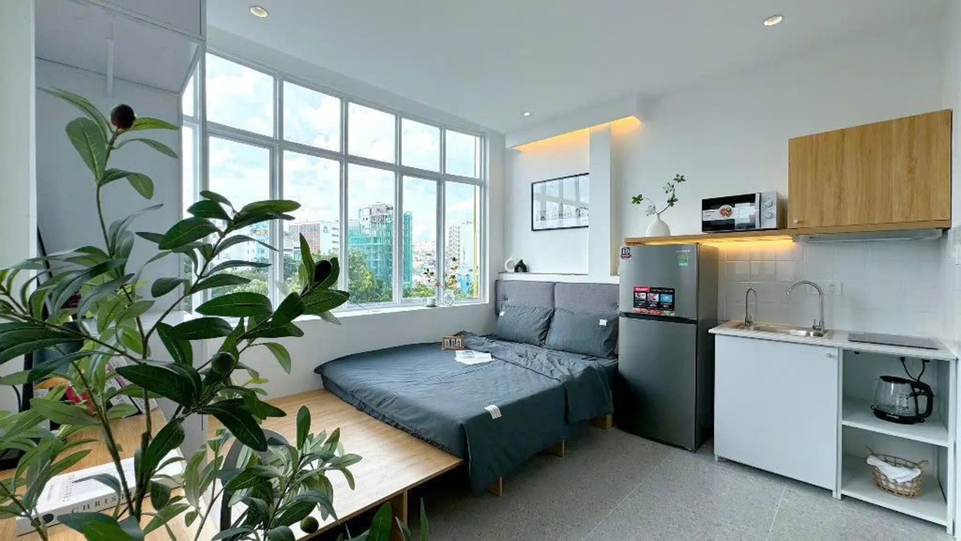 호치민 파파야 호텔 앤 카페 2 2성급 호텔 객실