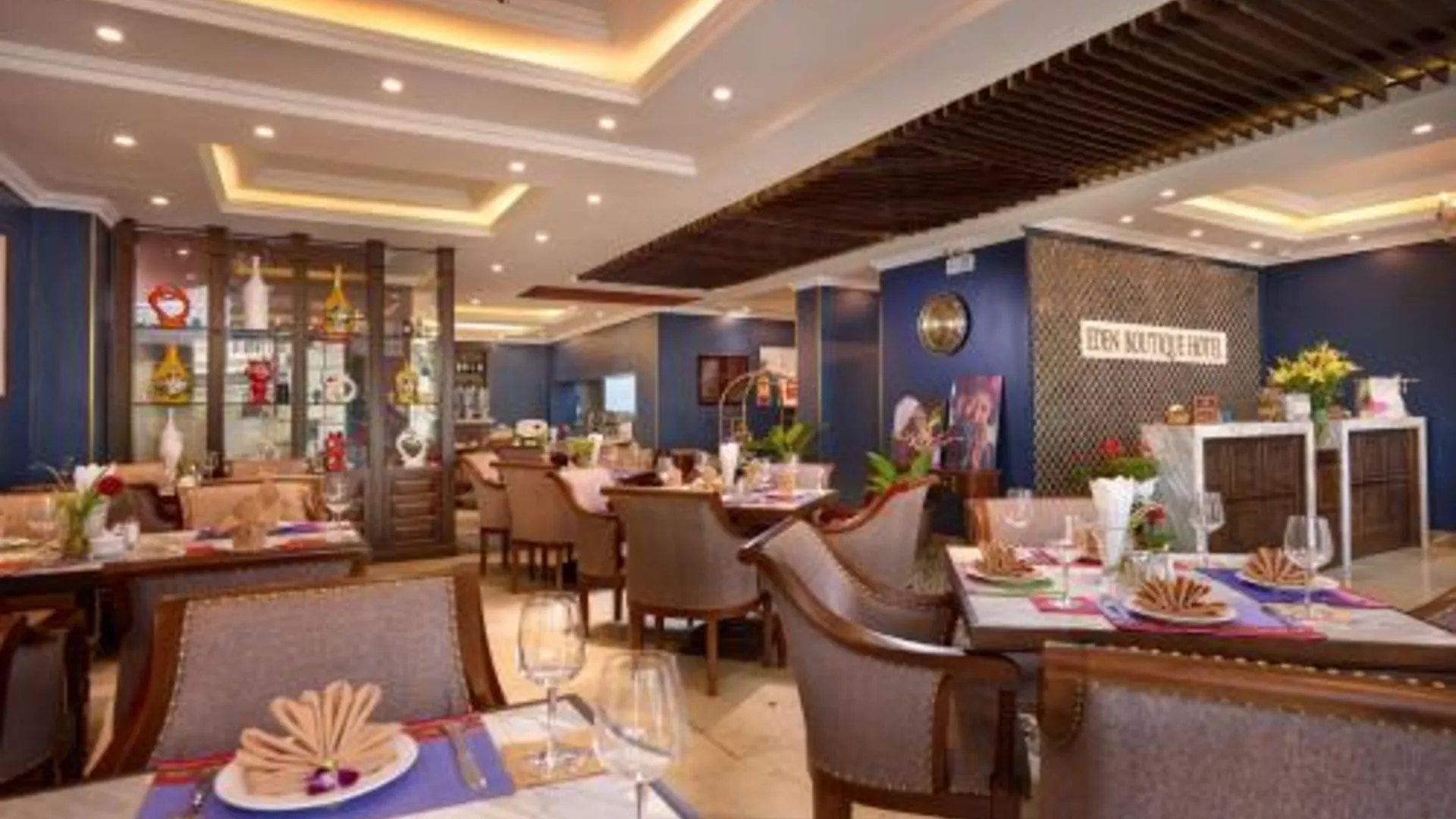 사파 에덴 부티크 호텔 앤 스파 3성급 호텔 레스토랑