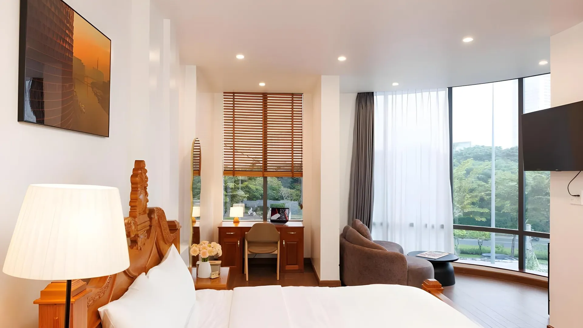 호치민 사이공 히트 호텔 2성급 호텔 객실