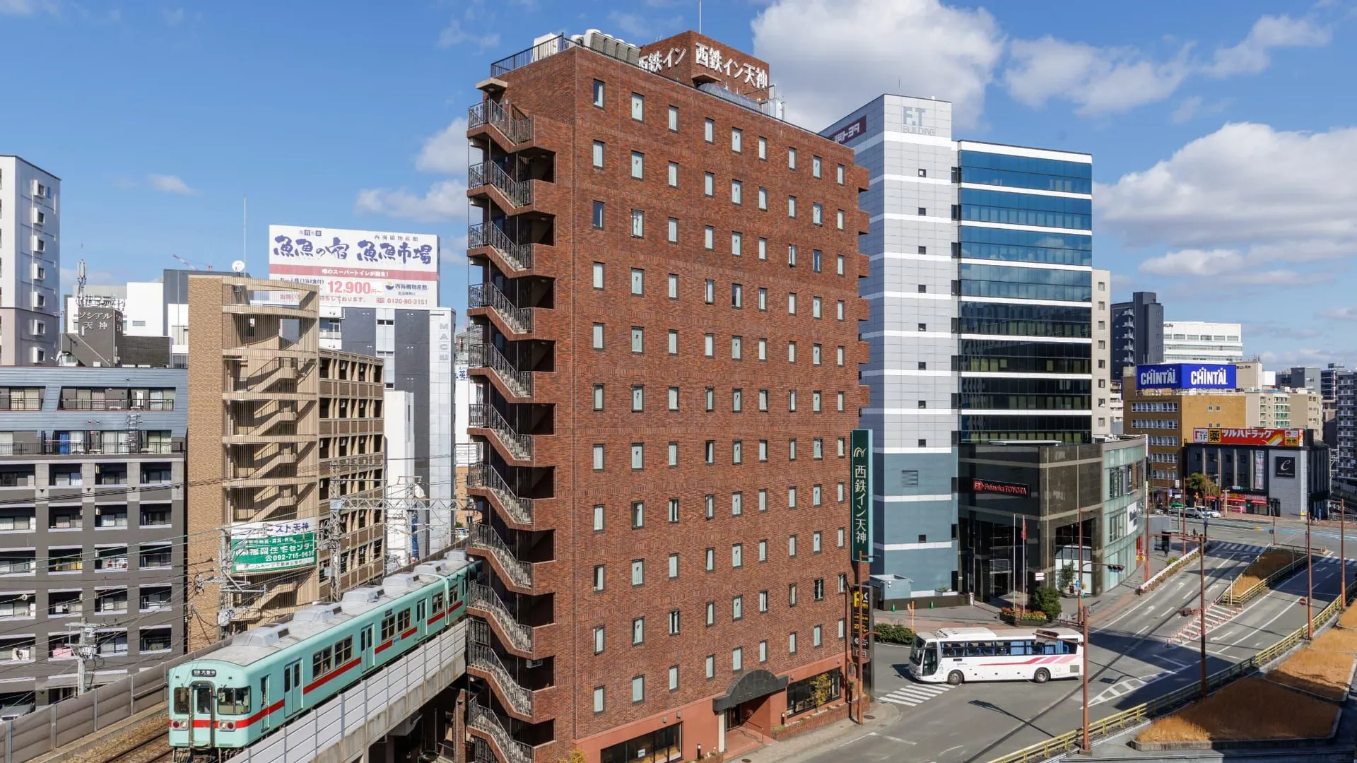 후쿠오카 니시테츠 호텔 텐진 3성급 호텔 객실