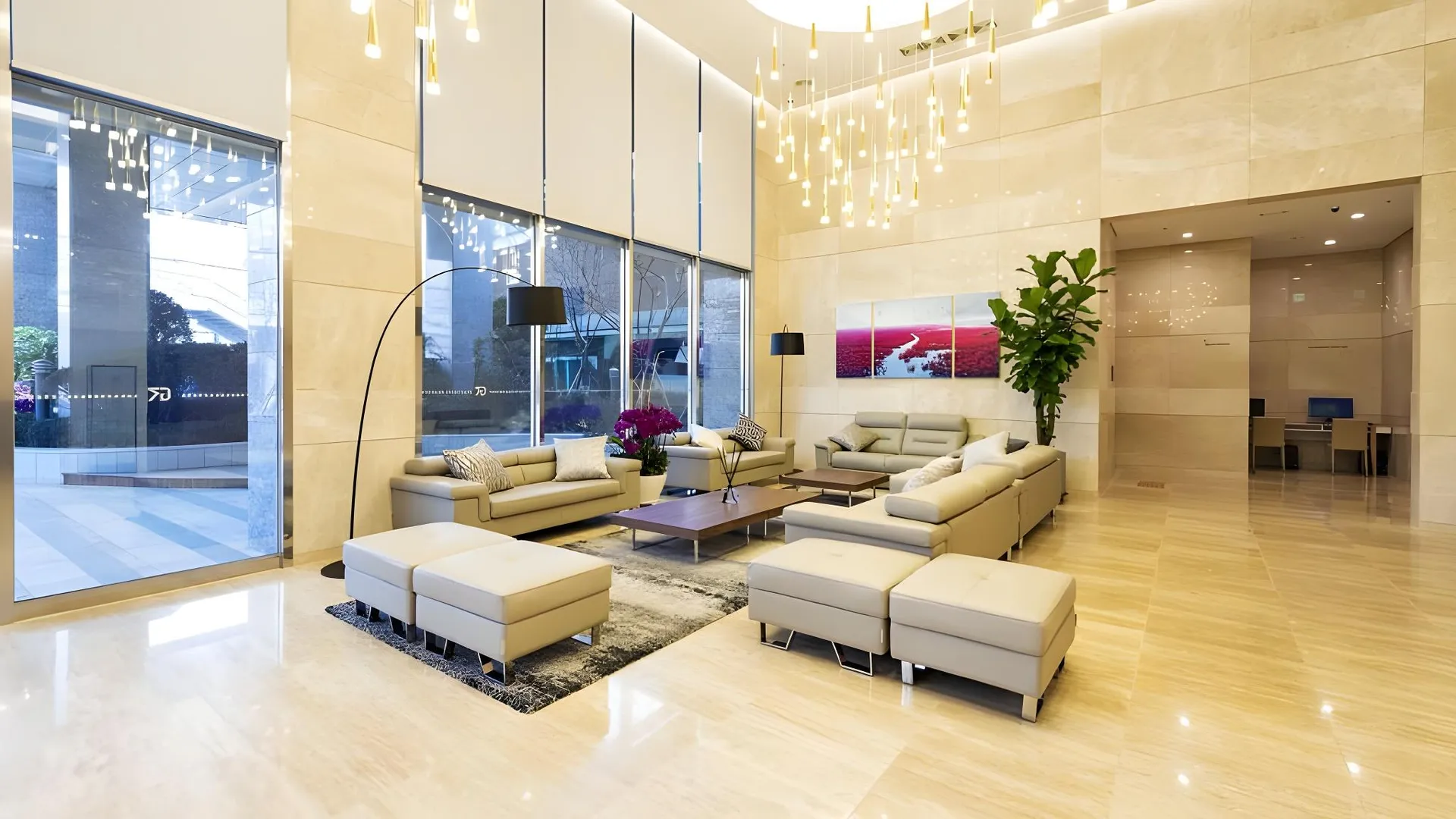 서울 골드리버 호텔 3성급 호텔 로비