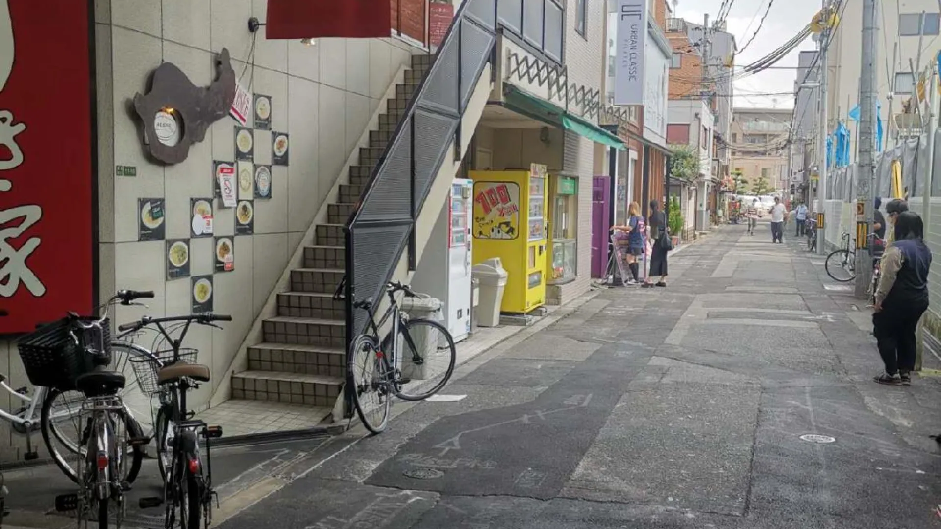 오사카 신오사카의 아파트먼트 (20m², 침실 1개, 프라이빗 욕실 1개) 3성급 게스트하우스 전망