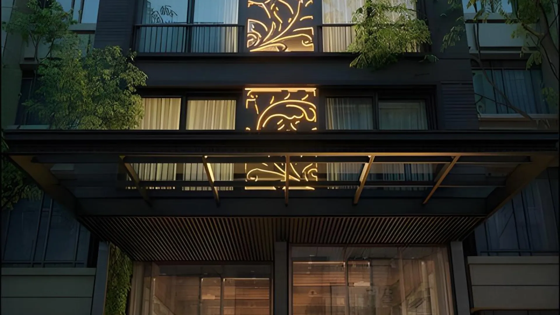 하노이 핑 다이아몬드 호텔 4성급 호텔 외관