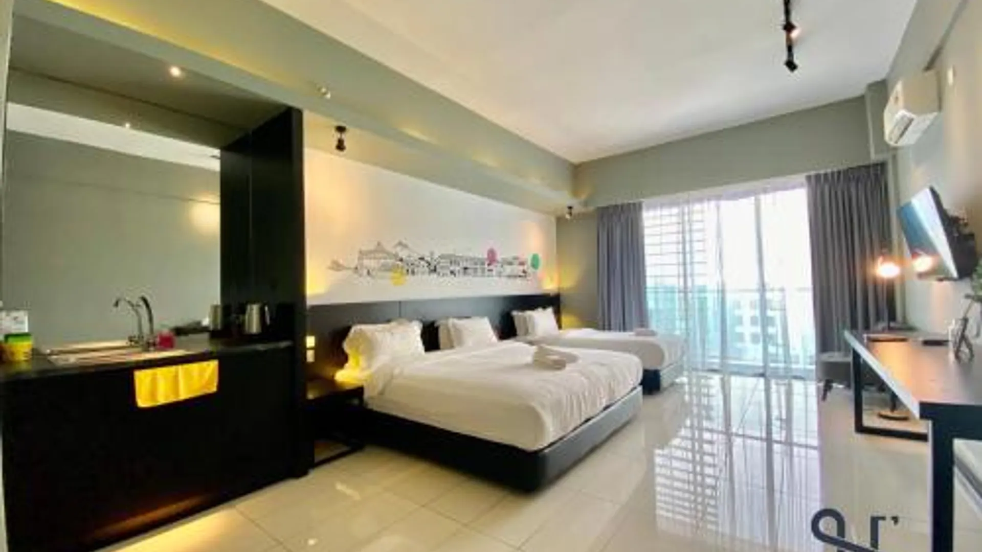 코타키나발루 홈스위트 홈 @ 에어로팟 소보 KK 4성급 호텔 스위트룸