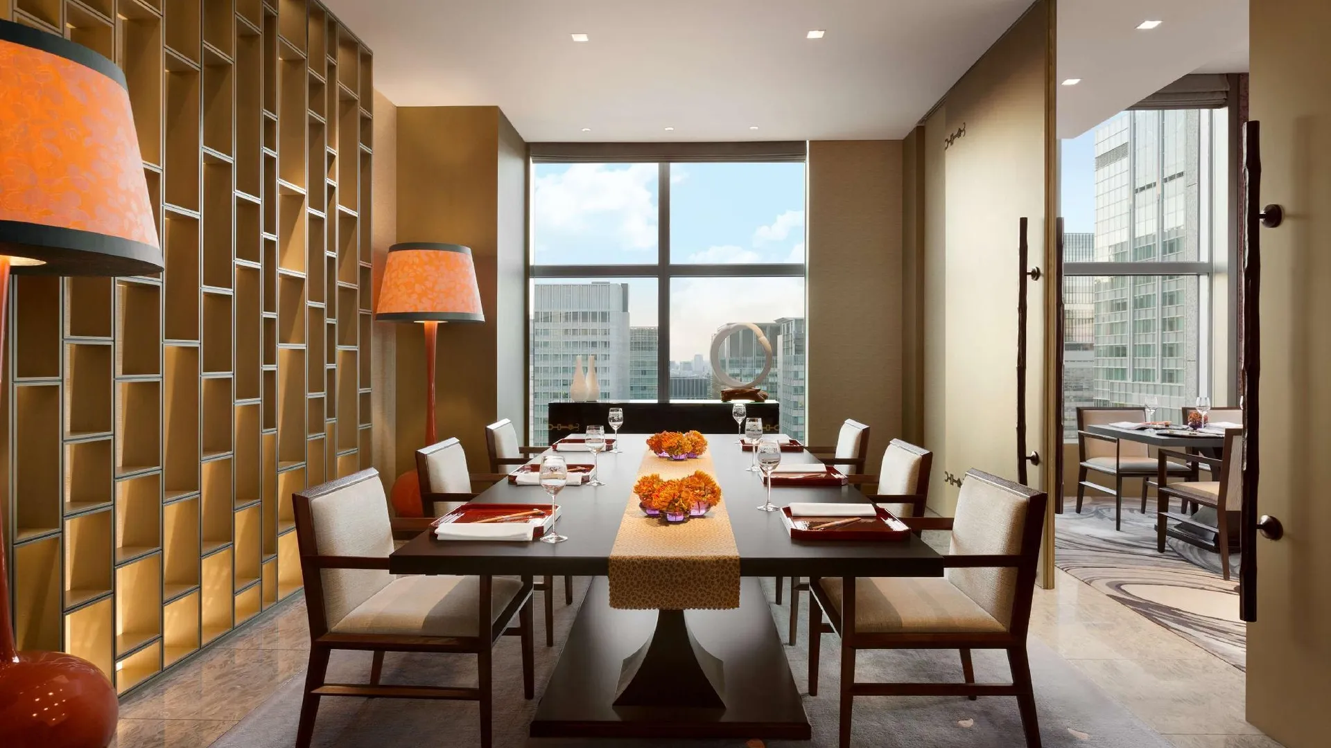 도쿄 / 동경 샹그릴라 호텔, 도쿄 5성급 호텔 전망