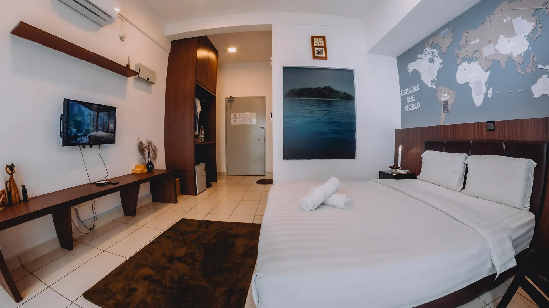 코타키나발루 Deluxe Rail Suite Aeropod 07-12 [ Near KK City ]  3성급 싱글룸 스위트룸