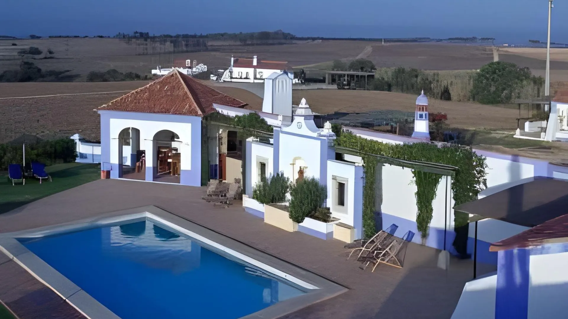 잠부예이라 도 마르 Herdade Do Touril 5성급 게스트하우스 객실