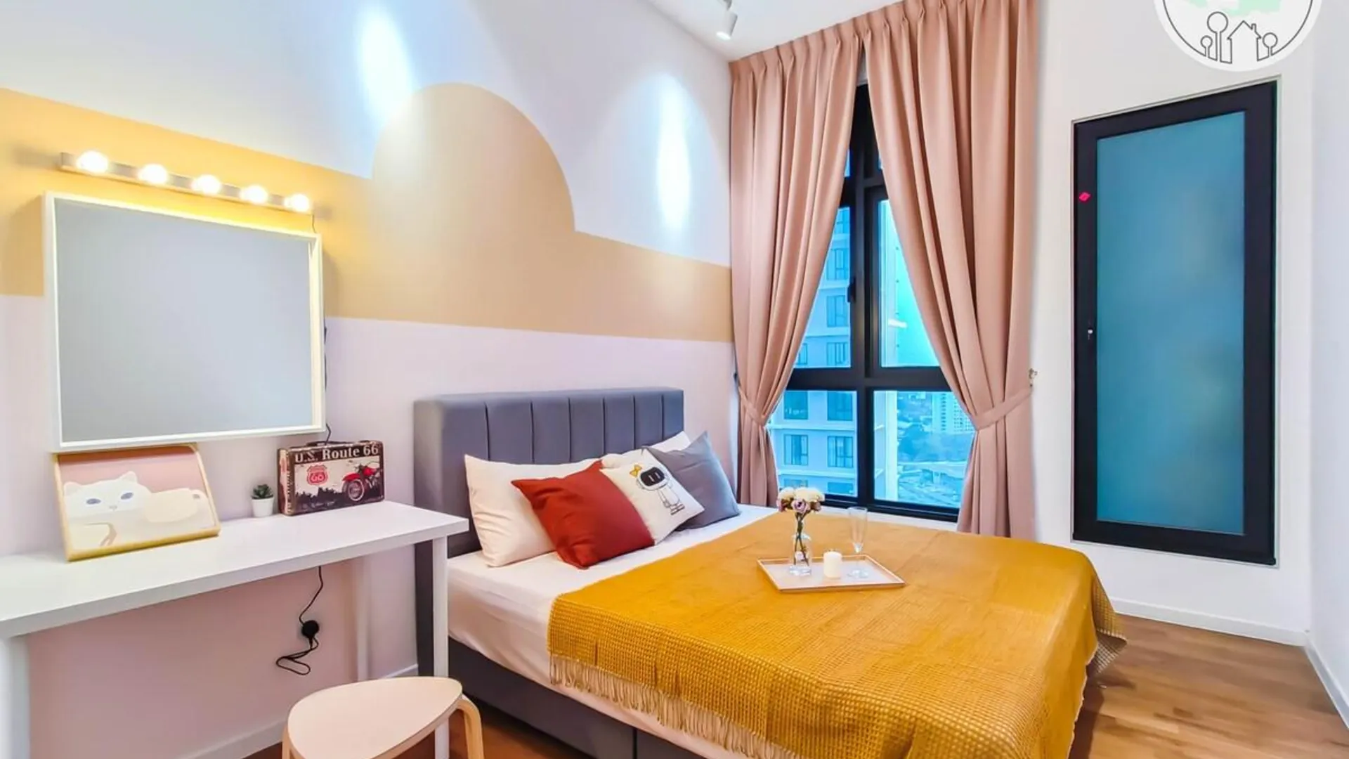 조호바루 / 조호르바루 탐포이의 프라이빗 하우스 (89m², 침실 3개, 프라이빗 욕실 2개) 3성급 싱글룸 스위트룸