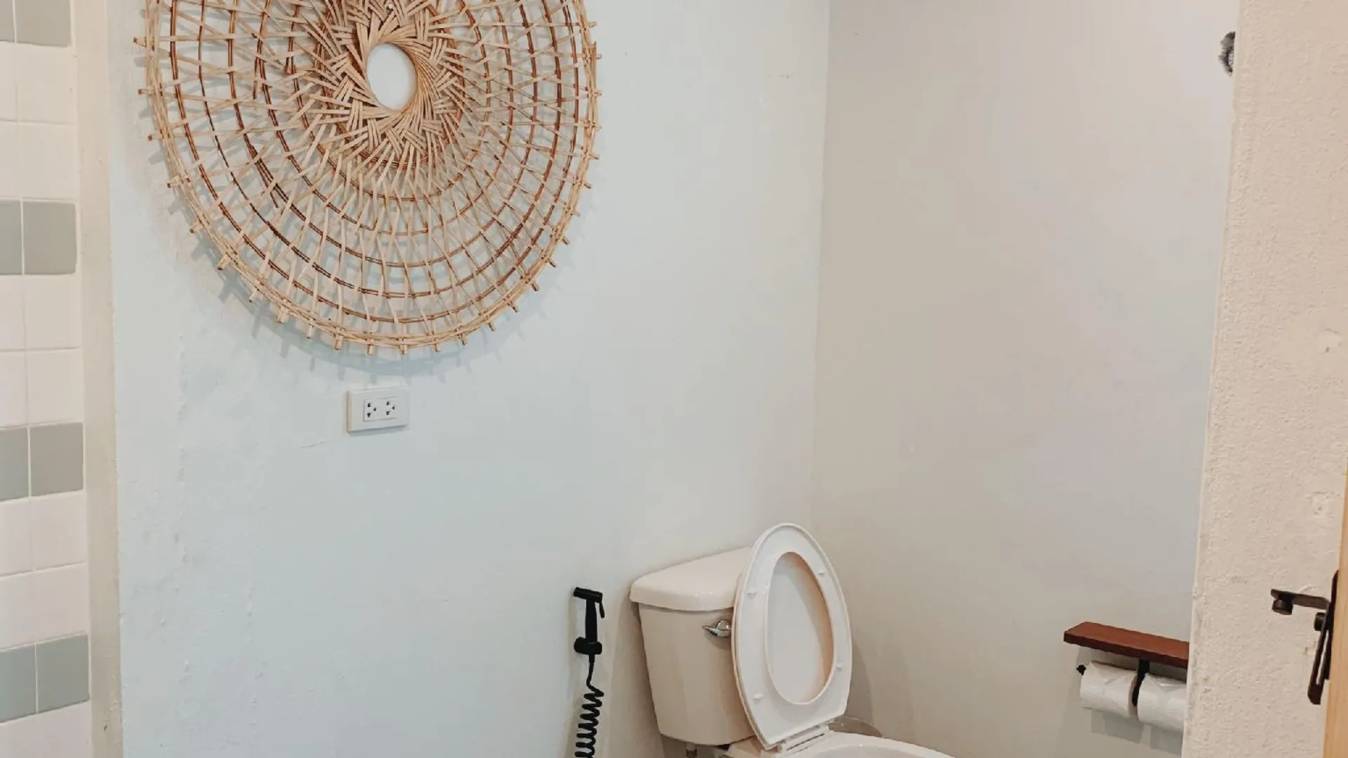 방콕 카오산의 아파트먼트 (40m², 침실 1개, 프라이빗 욕실 1개) 2성급 싱글룸 레스토랑