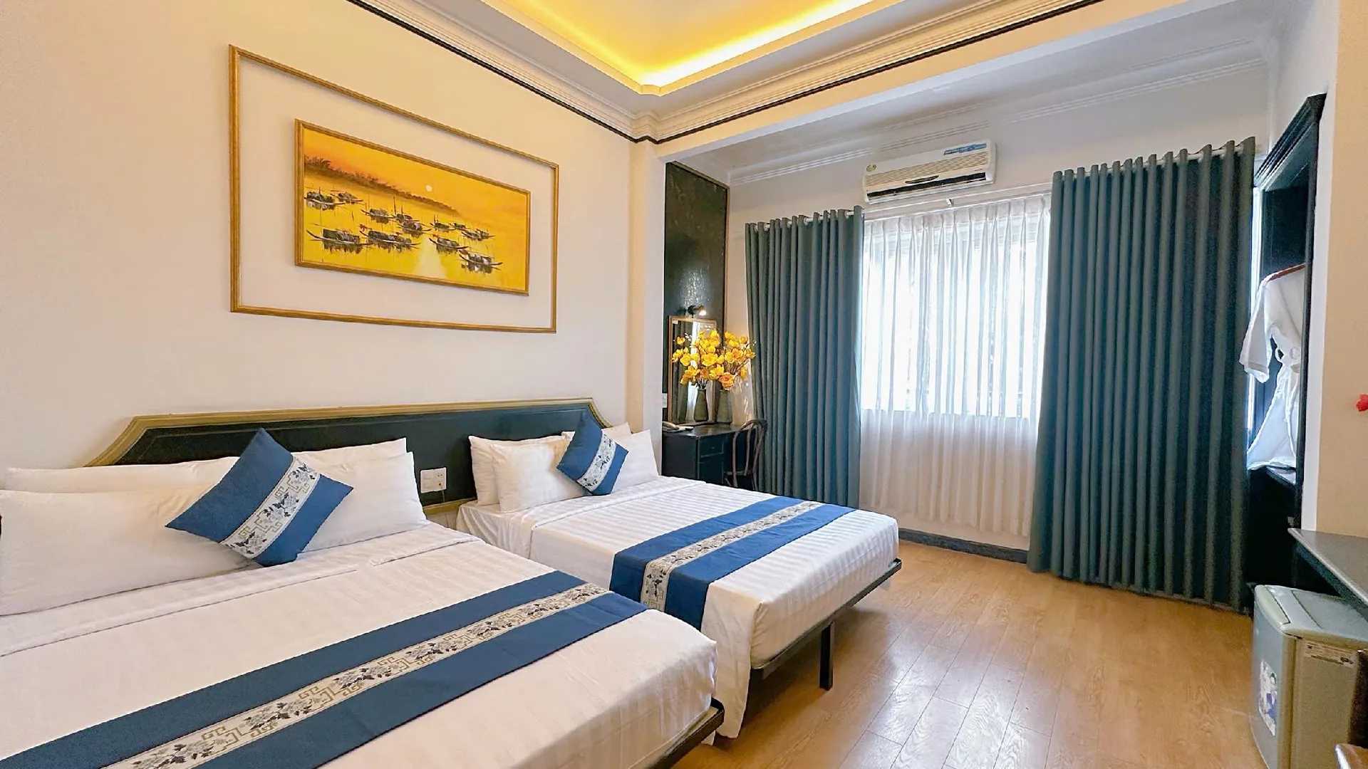 호치민 뉴 스타 인 부티크 2성급 호텔 객실