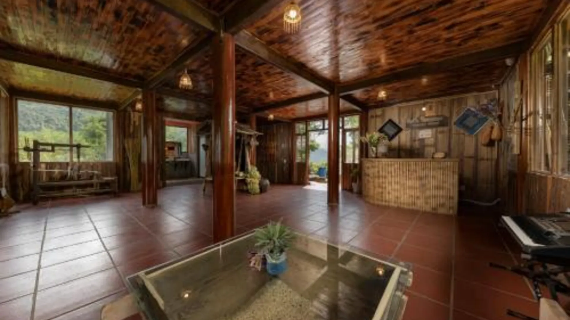 사파 Chapa Farmstay - Mountain Retreat 호텔 수영장