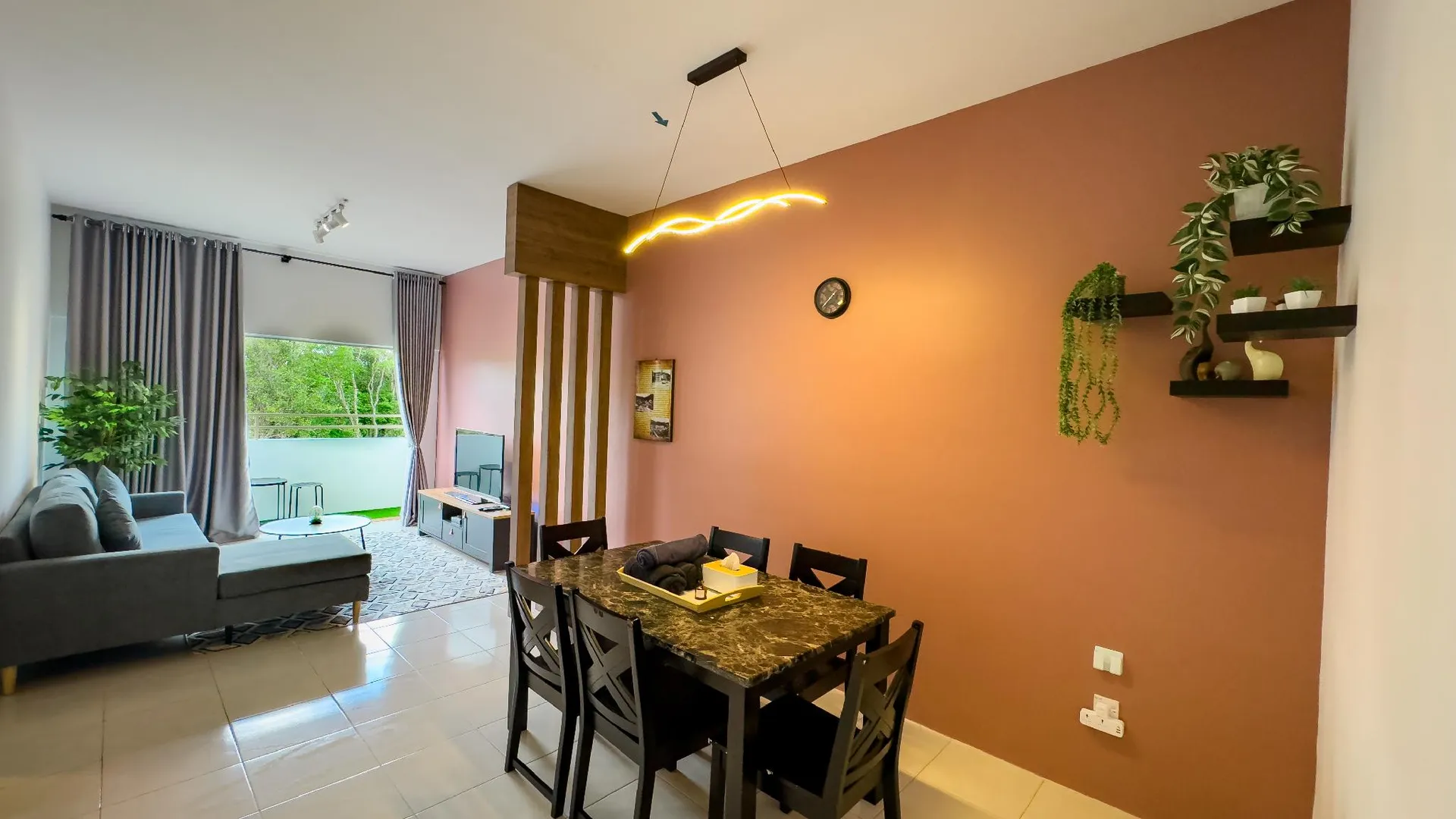 카메론 하일랜즈 타나 라타의 아파트먼트 (900m², 침실 3개, 프라이빗 욕실 2개) 3성급 싱글룸 객실